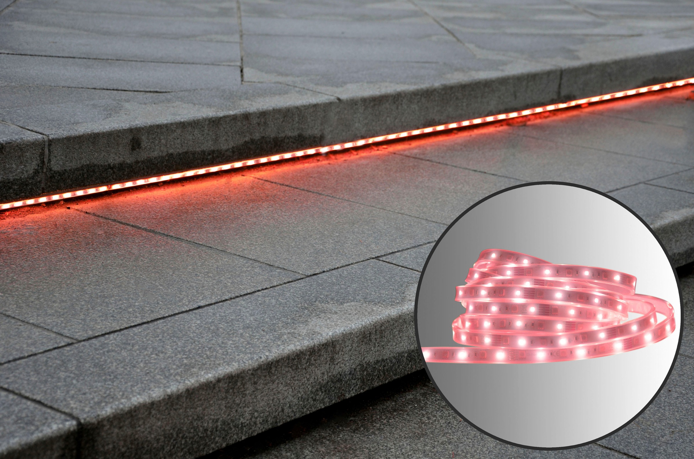 näve LED Stripe »Outdoor«, Farbwechsel, Dimmfunktion, Fernbedienung, Länge 1000cm, RGB, IP44