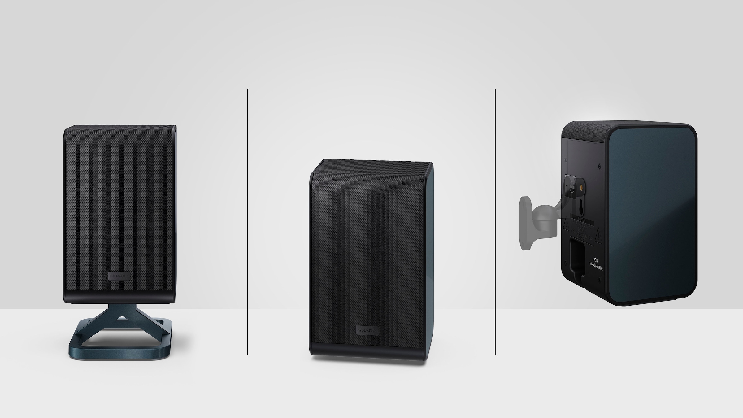 Sharp Surround-Lautsprecher »HT-SPR52021« 2.0.2 ( Kabelloser Surround | multidirektionaler Sound 66 W)