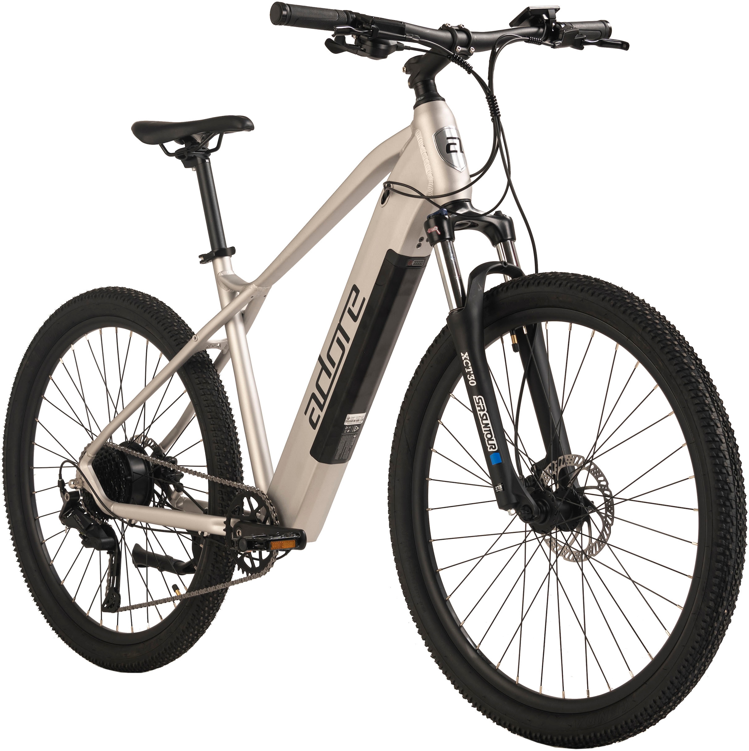 Adore E-Bike »GV-650«, 9 Gang, Shimano, Cues, Heckmotor 250 W, Pedelec, Elektrofahrrad für Damen u. Herren, MTB