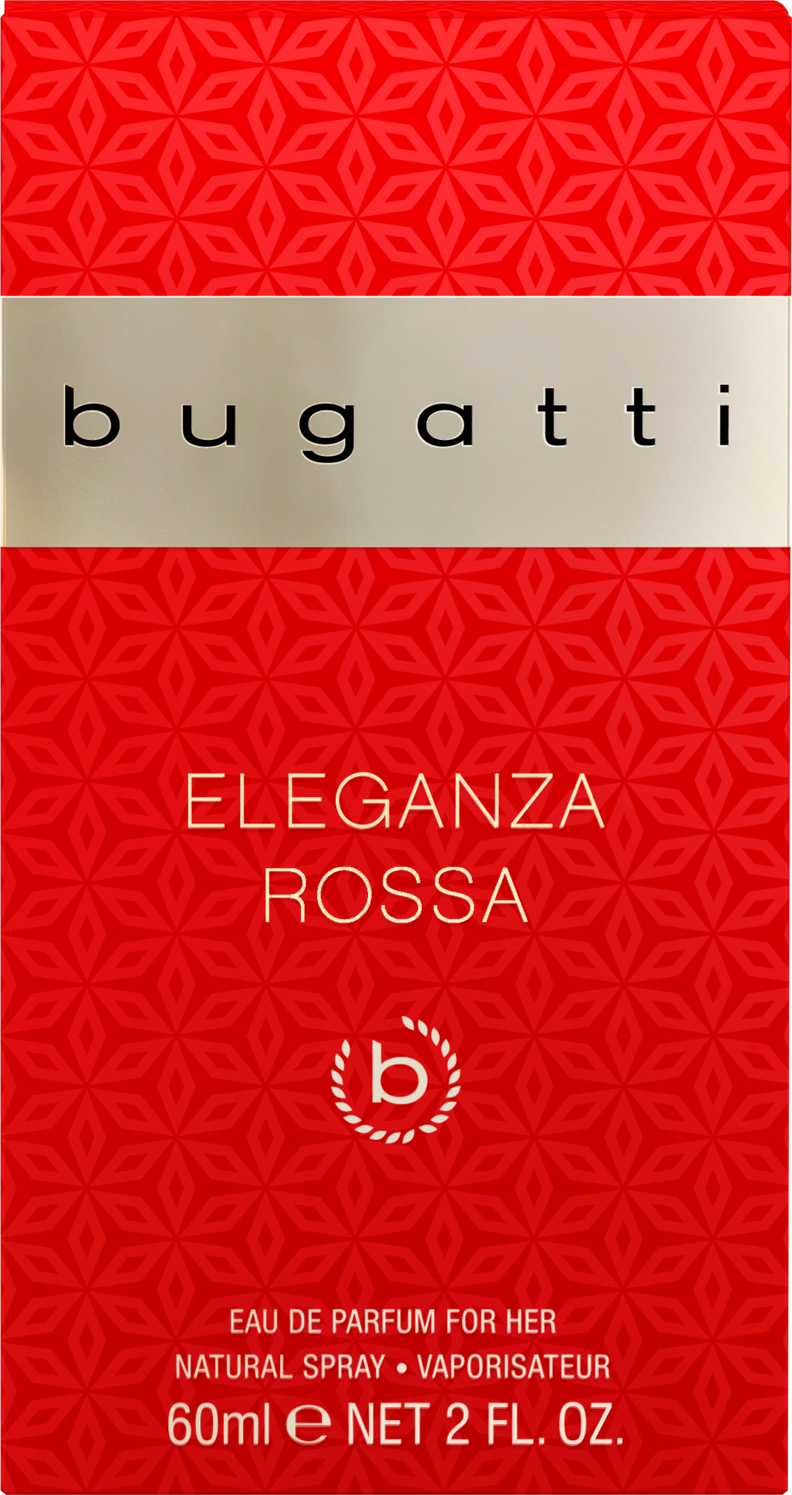 bugatti Eau de Parfum »BUGATTI Eleganza Rossa for her EdP 60 ml«