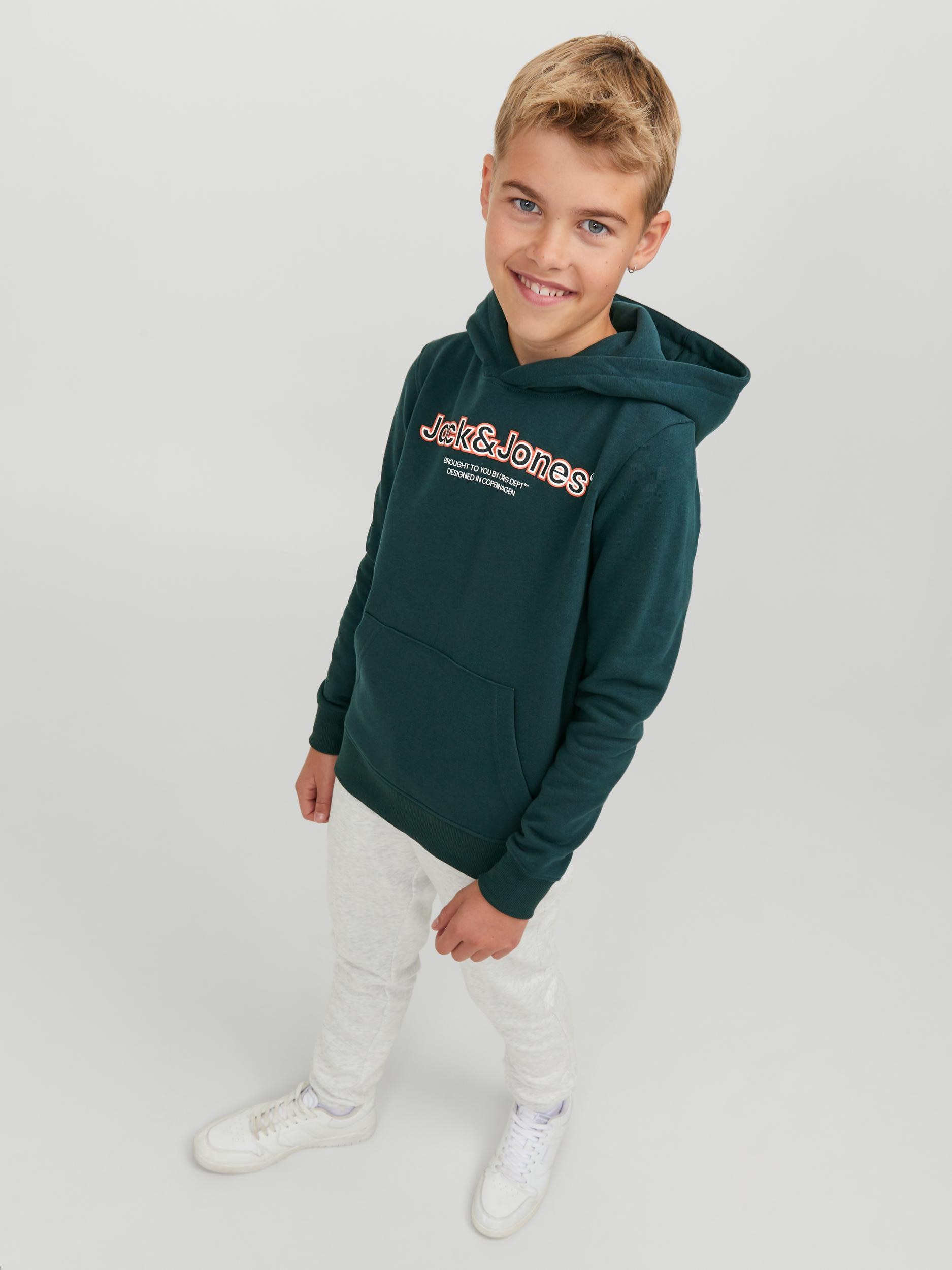 Jack & Jones Junior Kapuzensweatshirt »JORLAKEWOOD SWEAT HOOD BF JNR«