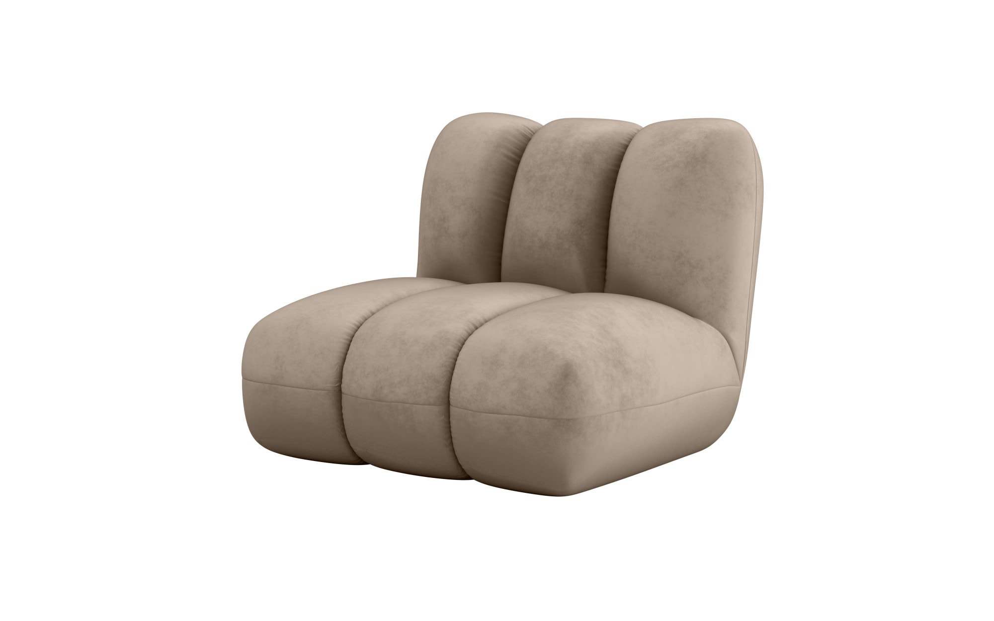 LeGer Home by Lena Gercke Sessel »Priya Loungesessel, moderne Steppung, auch in Bouclé«, perfektes Einzelstück, gemütlich und modern, B/T/H: 90/106/84 cm