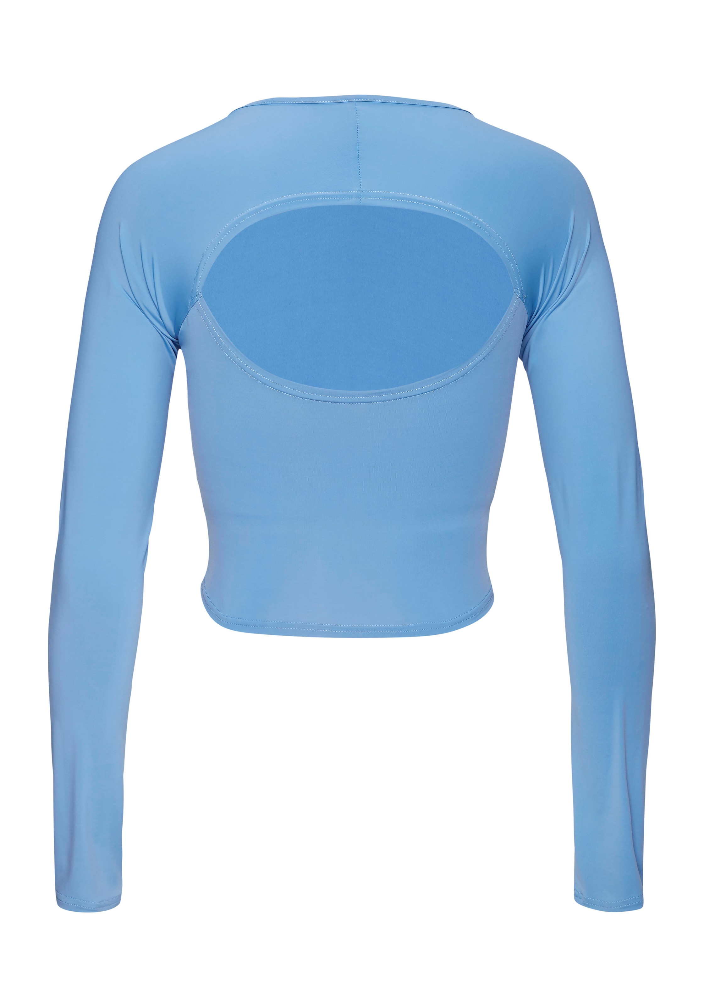 Copenhagen Studios Longsleeve mit Cut Out im Rückenbereich