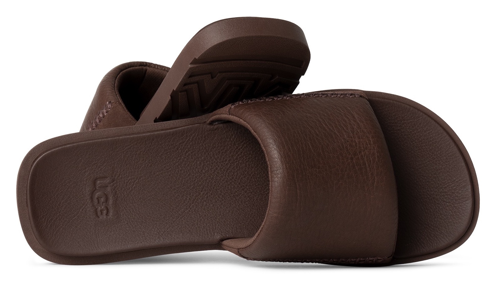 UGG Badepantolette »SEASIDE II SLIDE«  Strandschuh, Sandale mit seitlicher Ziersteppung