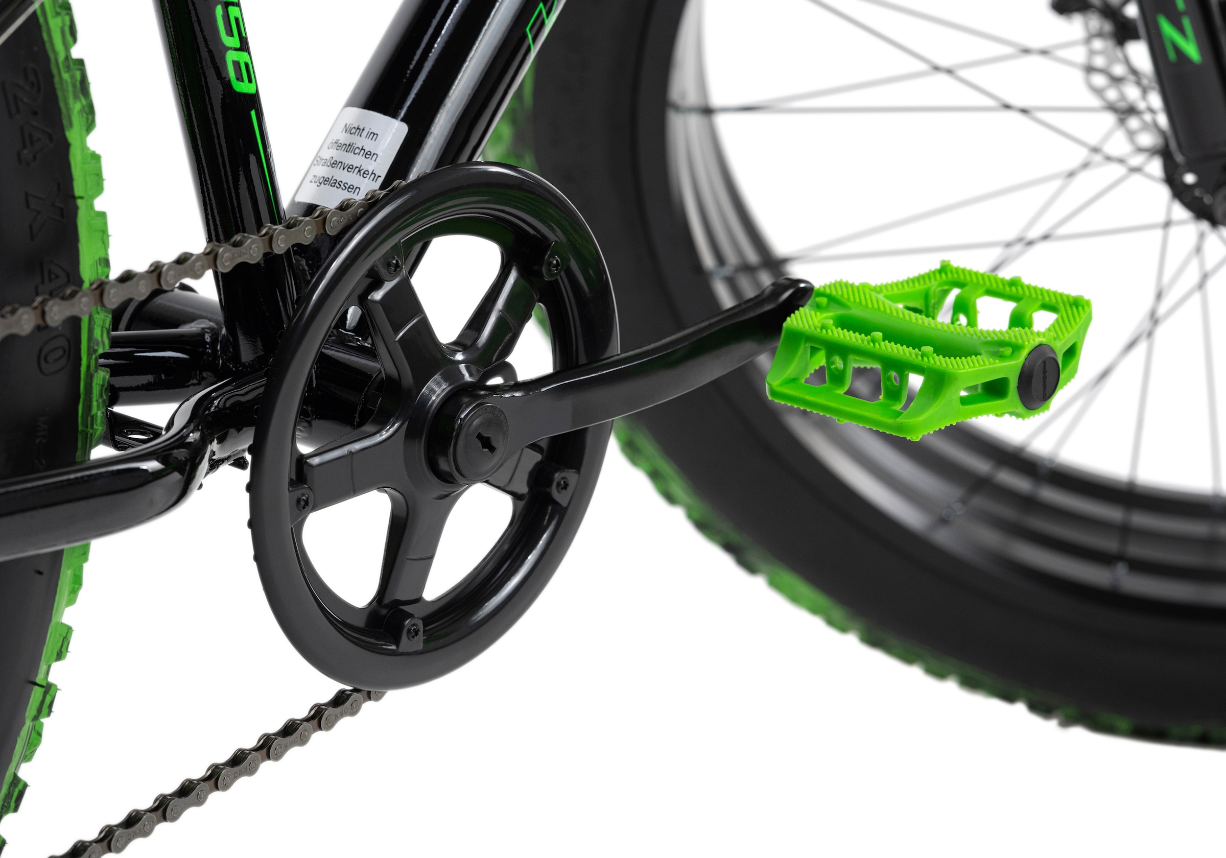 KS Cycling Fatbike »SNW2458«, 6 Gang, Shimano, Tourney Schaltwerk, Kettenschaltung, für Herren, Kettenschaltung