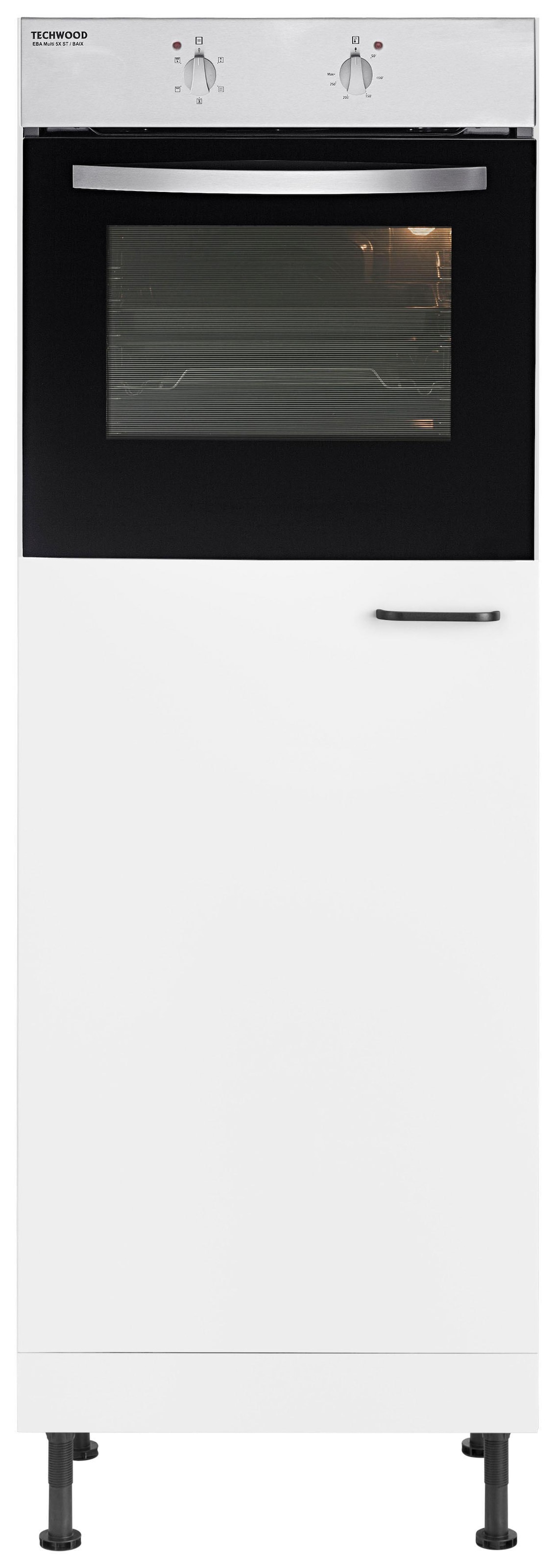 OPTIFIT Backofen/Kühlumbauschrank »Elga«, mit Soft-Close-Funktion, höhenverstellbaren Füßen, Breite 60 cm
