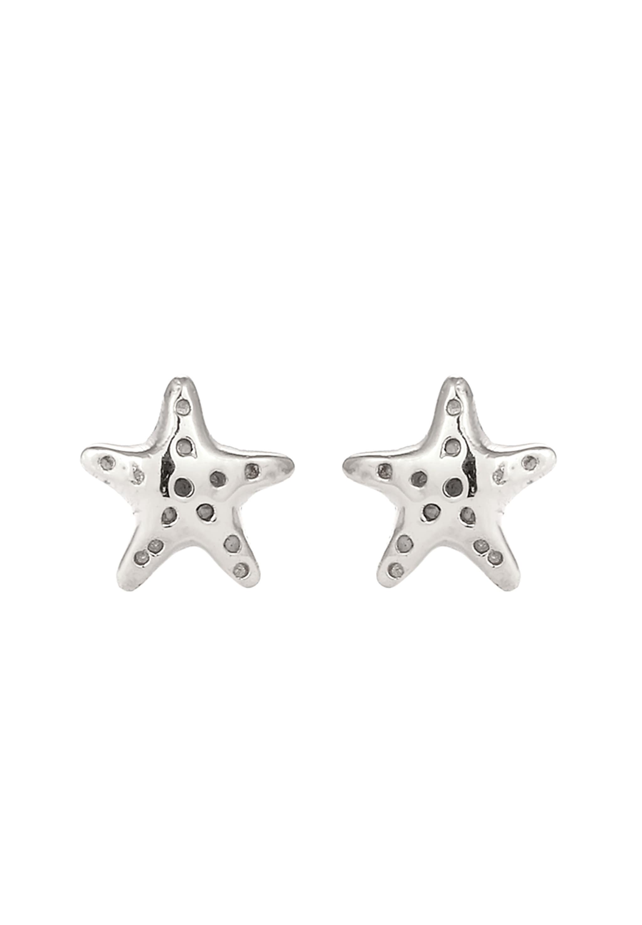 Elli Paar Ohrstecker »Ohrringe Ohrstecker Seestern 925 Sterling Silber«