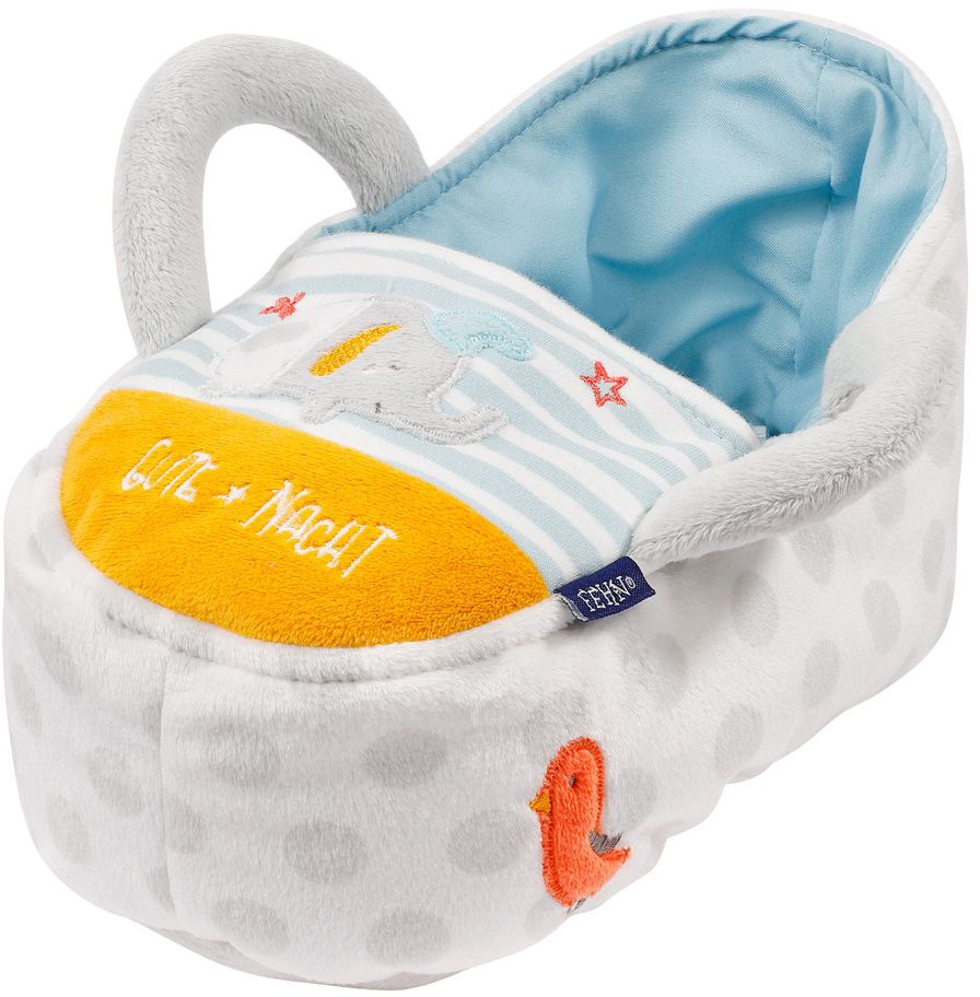 Fehn Kuscheltier »Gute Nacht, Giraffe«, mit Tragetasche und Glow-in-the-dark-Bestickung