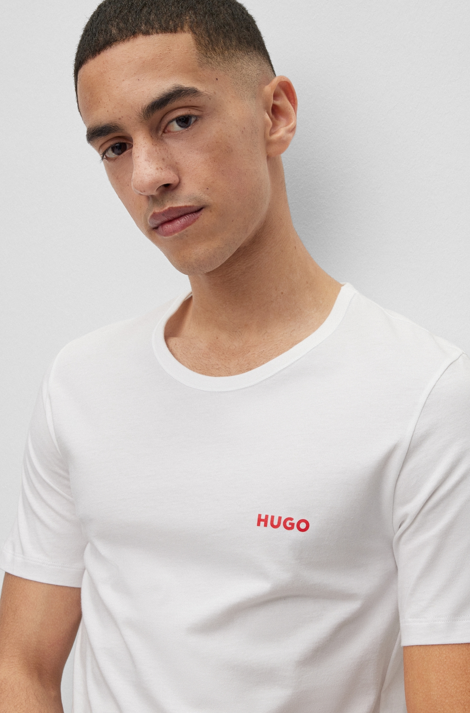 HUGO Underwear T-Shirt »RN TRIPLET P«, (3 tlg.)
