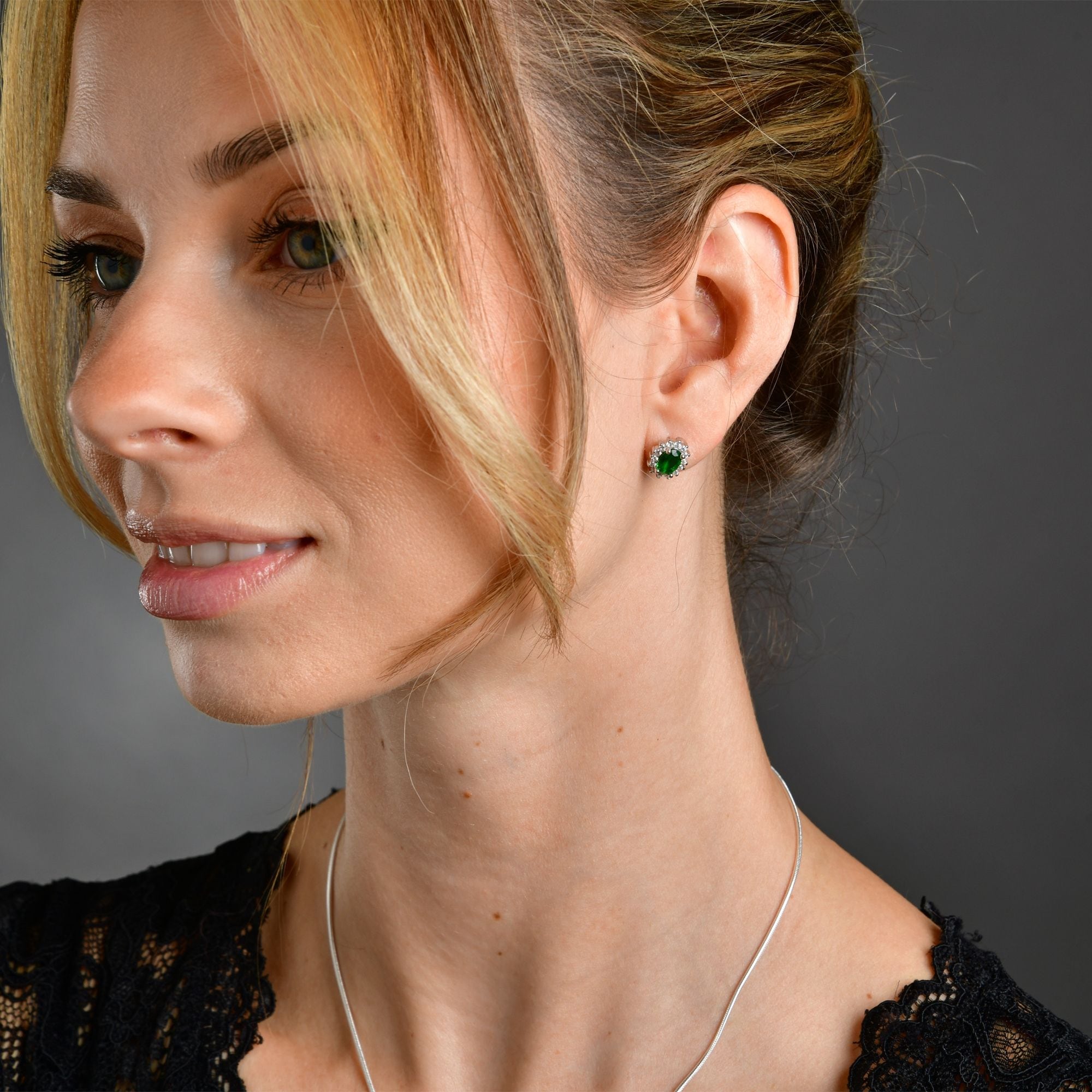 Adelia´s Paar Ohrstecker »Damen Ohrringe ¿ Ohrstecker aus 925 Silber mit Zirkonia«