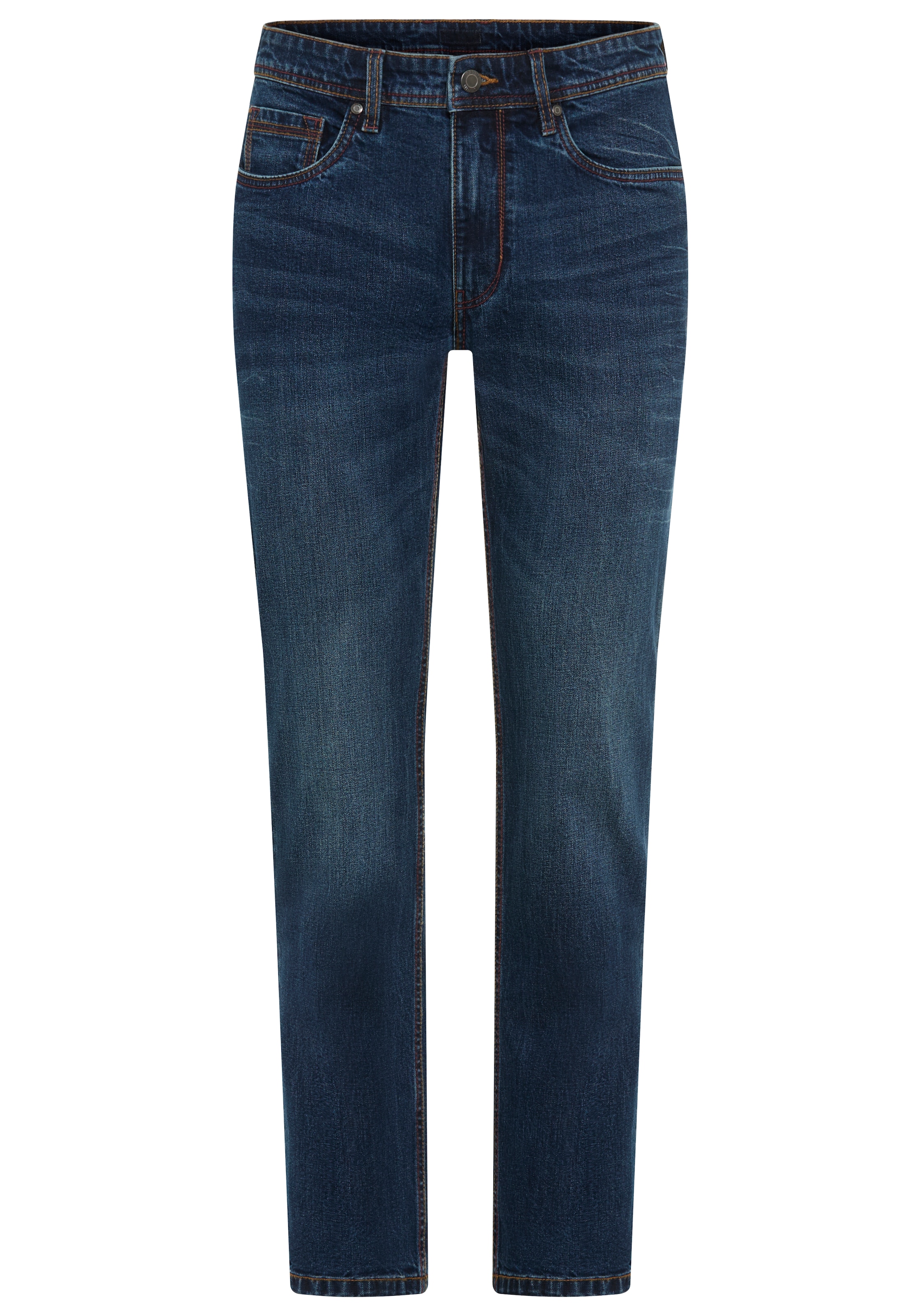 Arizona Straight-Jeans gerader Schnitt, mit Eingrifftaschen, Gesäßtaschen und Coinpocket