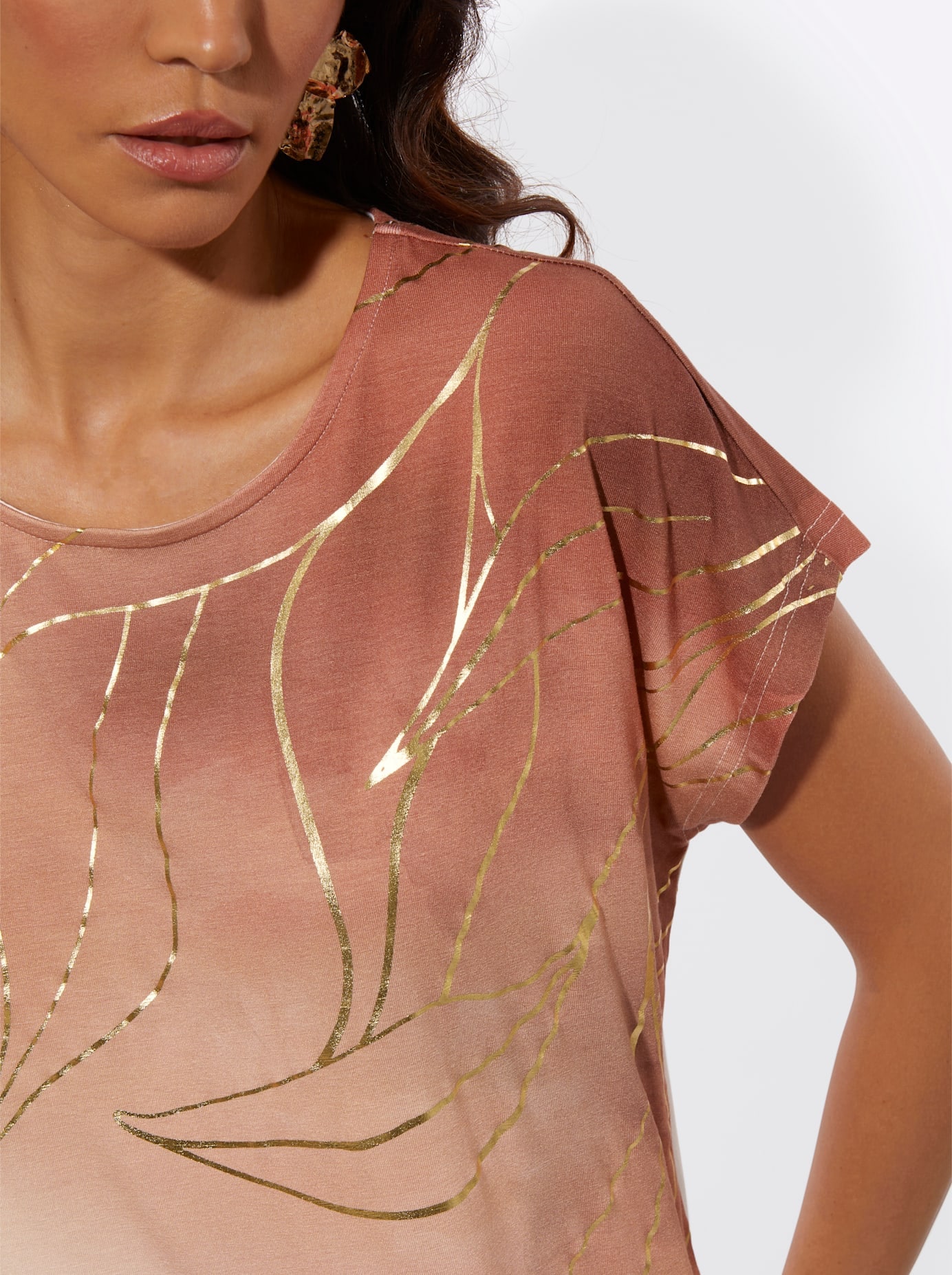 creation L Print-Shirt »Druck-Shirt« 1 tlg.