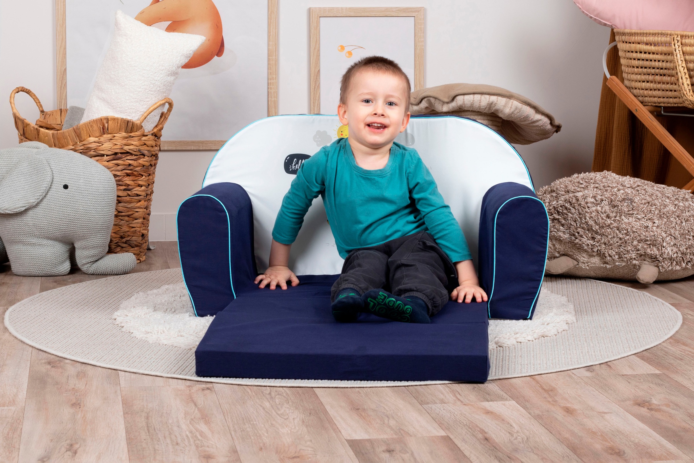 Knorrtoys® Sofa »Lovely dino« für Kinder; Made in Europe