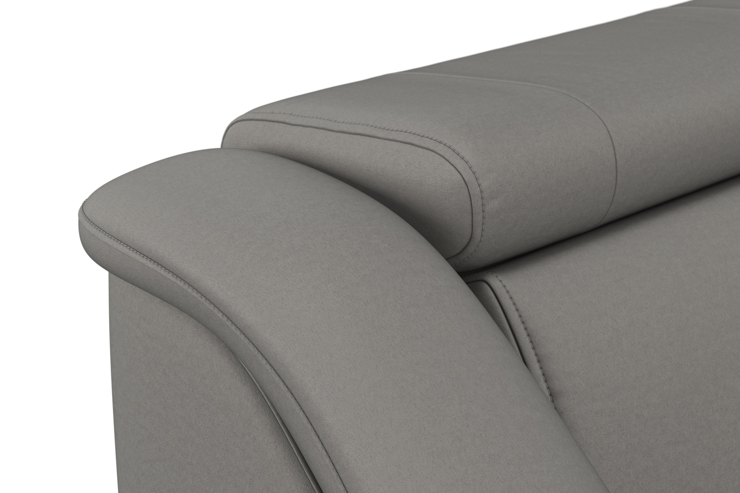 sit&more Ecksofa »Freetown L-Form« inklusive Kopfteilverstellung und komfortablem Federkern