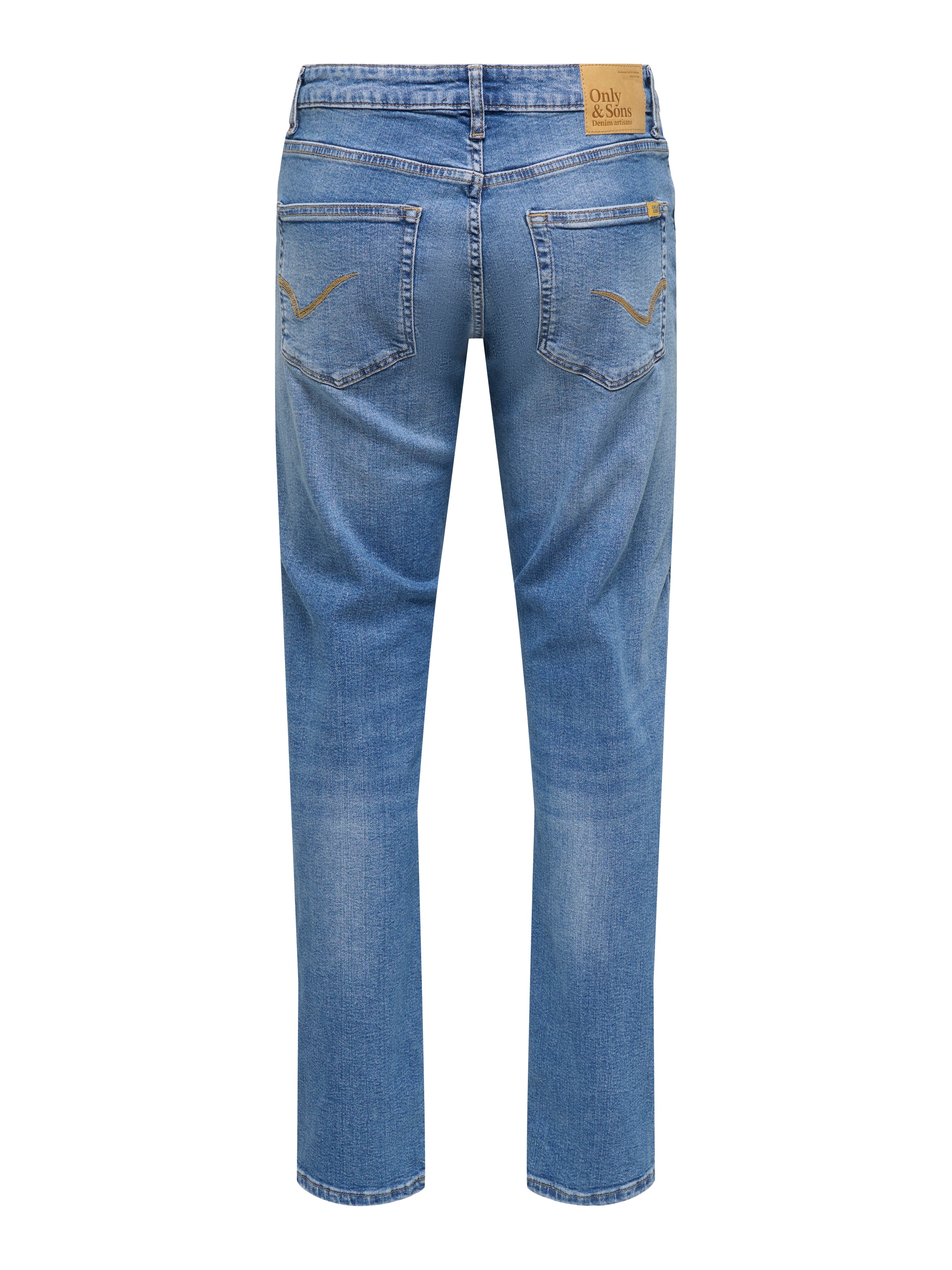 ONLY & SONS Straight-Jeans »ONSWEFT REG. MBD 5094 TAI DNM NOOS« im 4-Pocket-Style