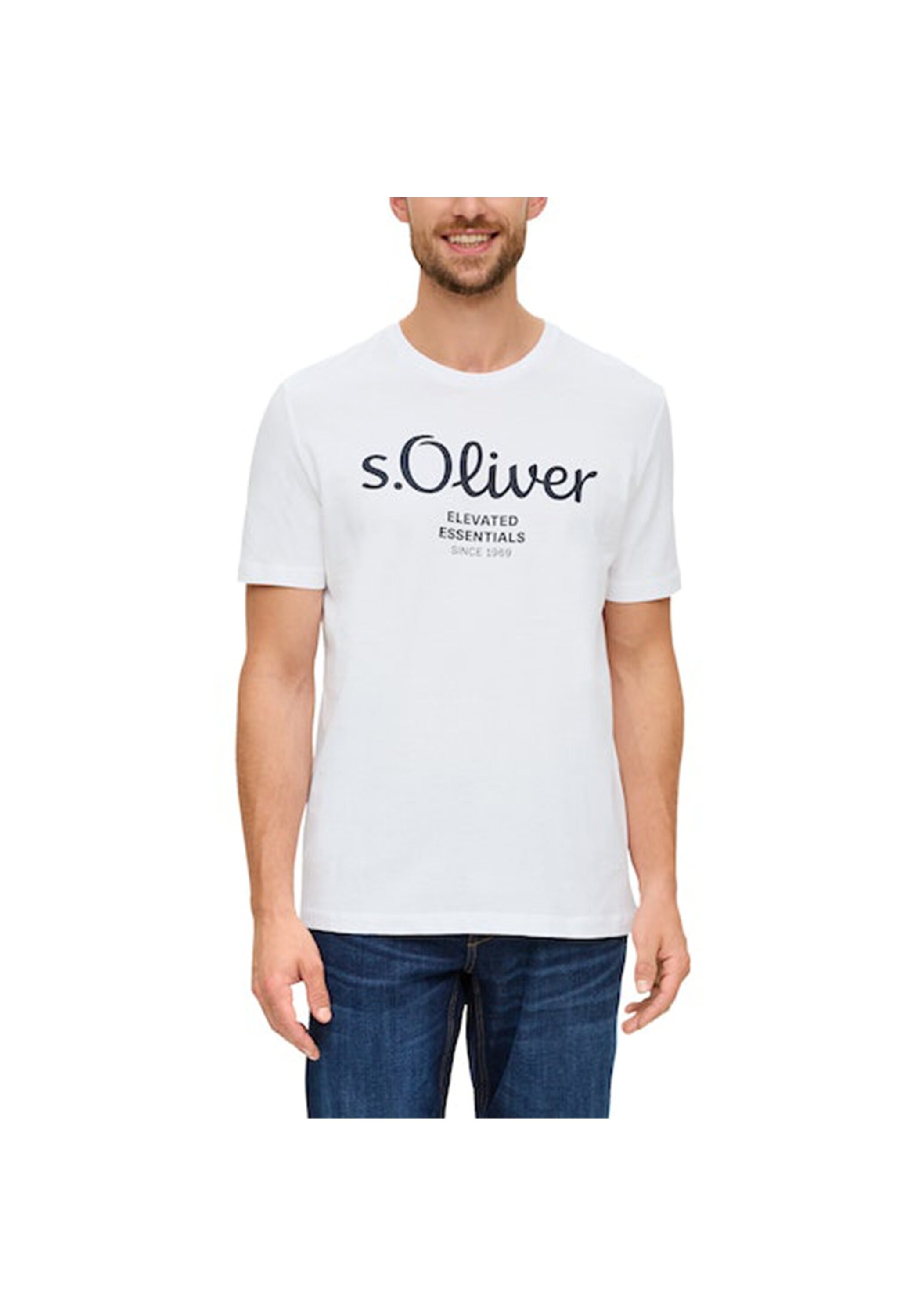 s.Oliver T-Shirt »T-Shirt Logo T-Shirt 1er Pack«