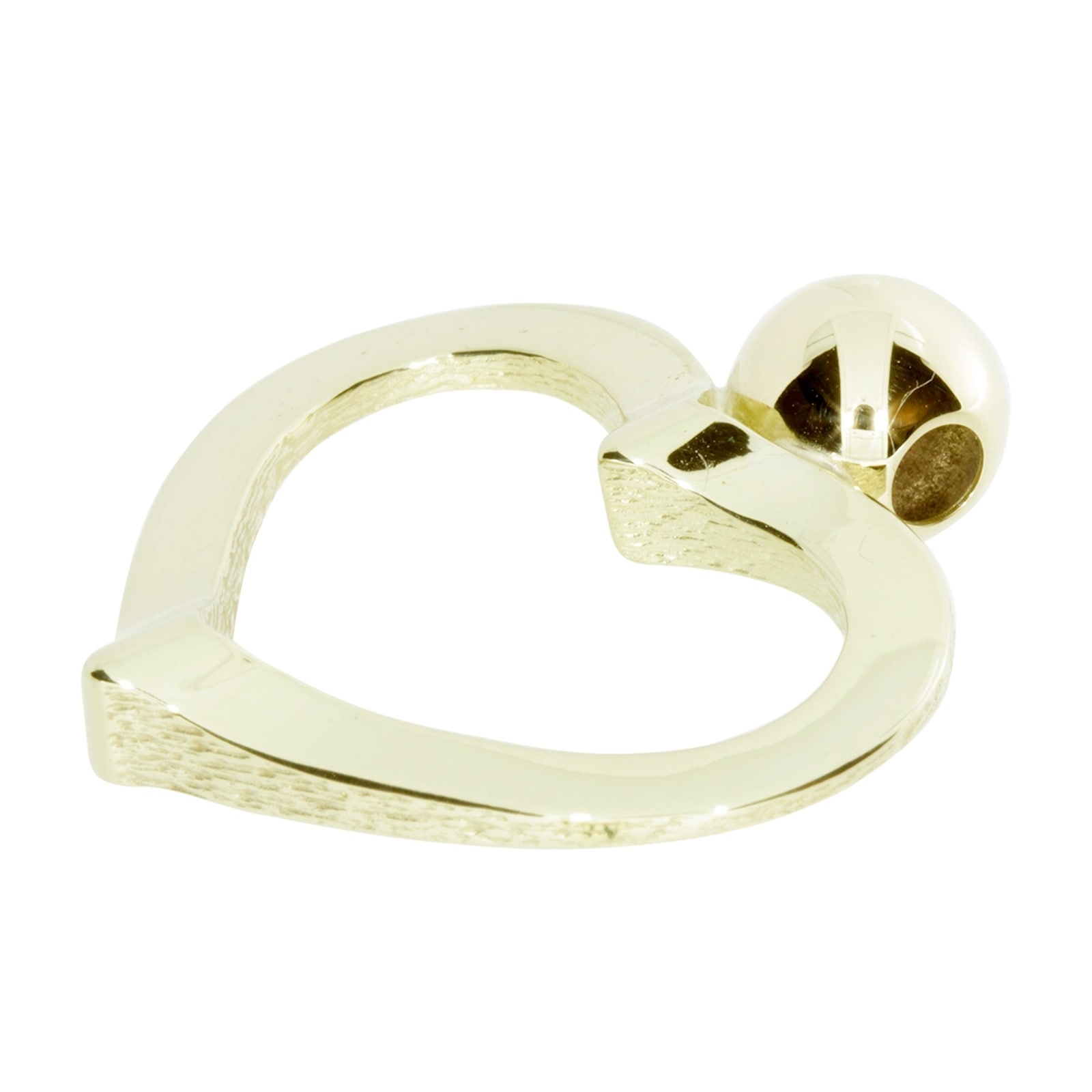 OSTSEE-SCHMUCK Kettenanhänger »- Herz - Gold 333/000 - ,«