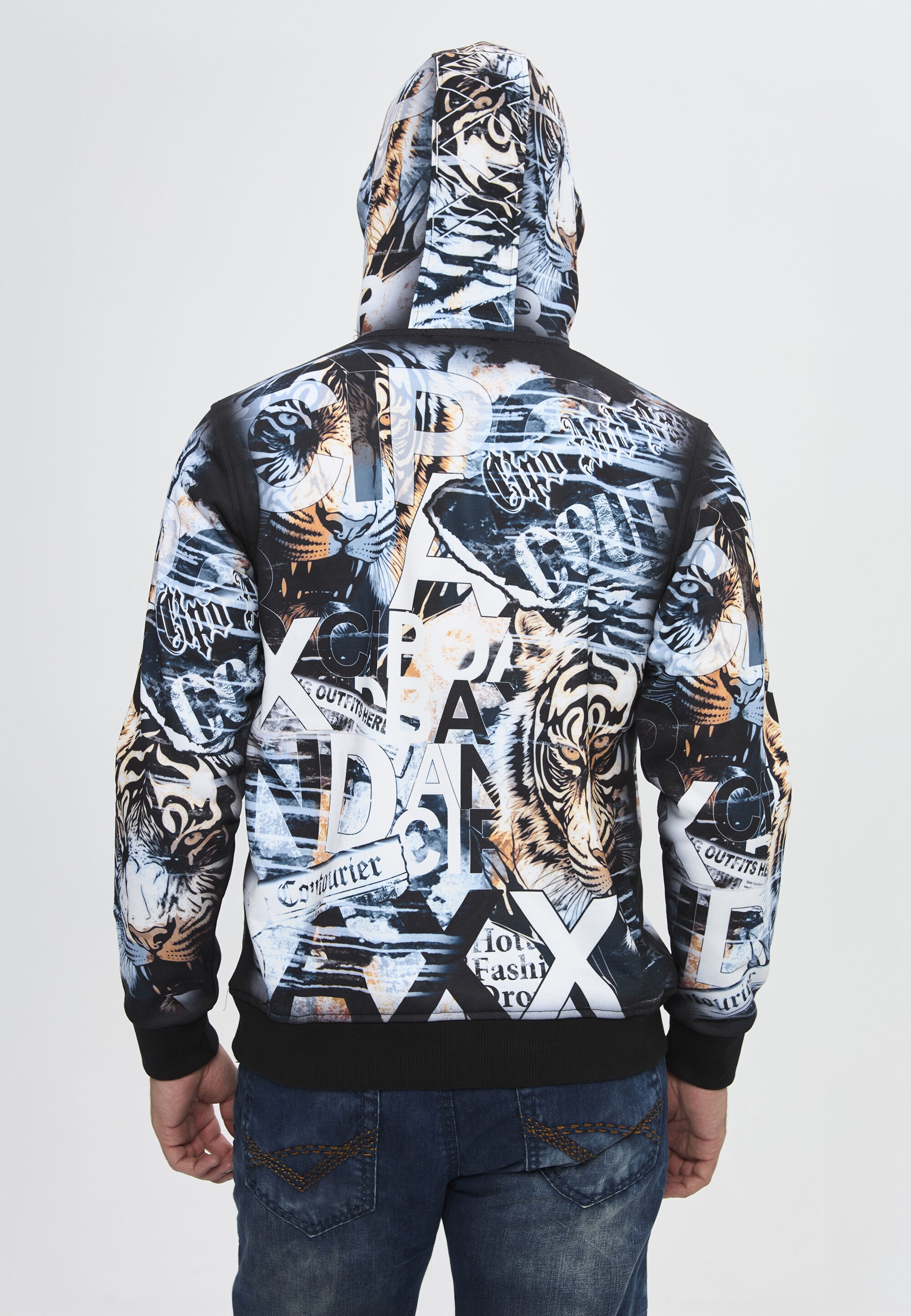 Cipo & Baxx Kapuzenpullover »Cipo & Baxx Hoodie« mit Kapuze