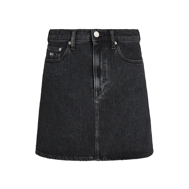 Tommy Jeans Jeansrock »MOM UH SKIRT CG4181«, mit Logostickerei online bei  OTTO