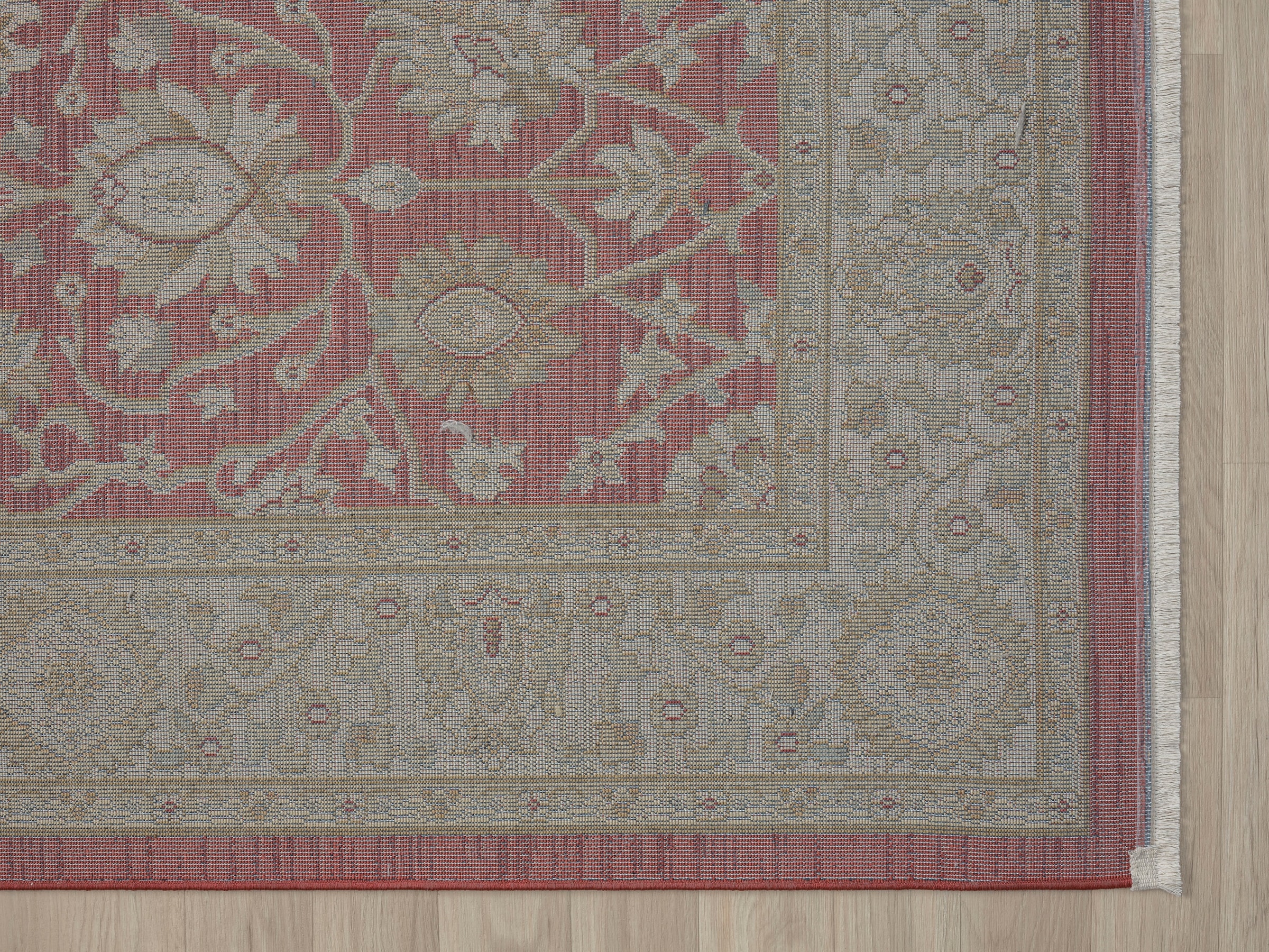 Myflair Möbel & Accessoires Teppich »Maryam 1 Lagerräumung«, rechteckig, 7,5 mm Höhe, Kurzflor, Orient Optik, edler Glanz, mit Fransen, besonders weich