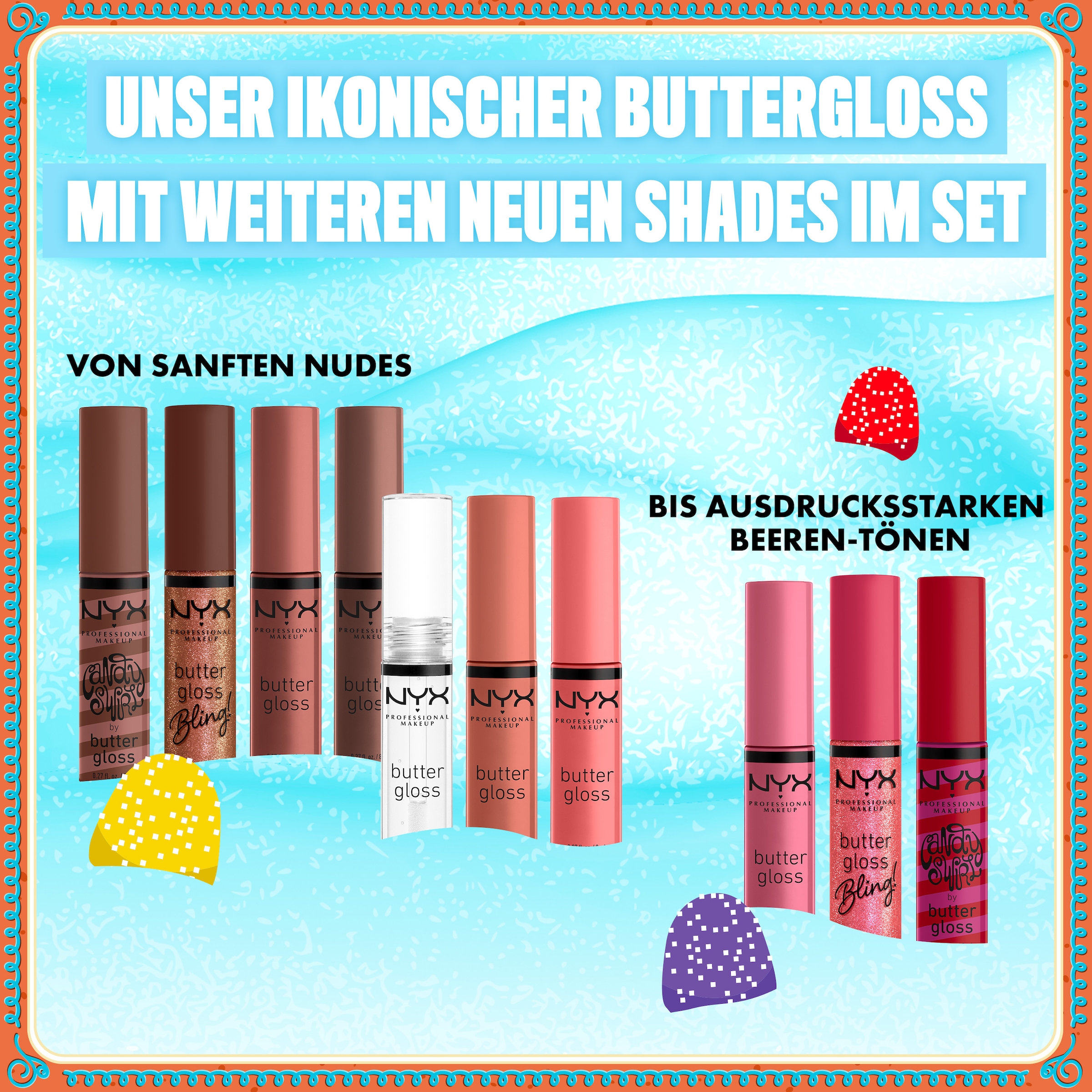 NYX Lipgloss »NYX Professional Makeup Butter Gloss Kit«