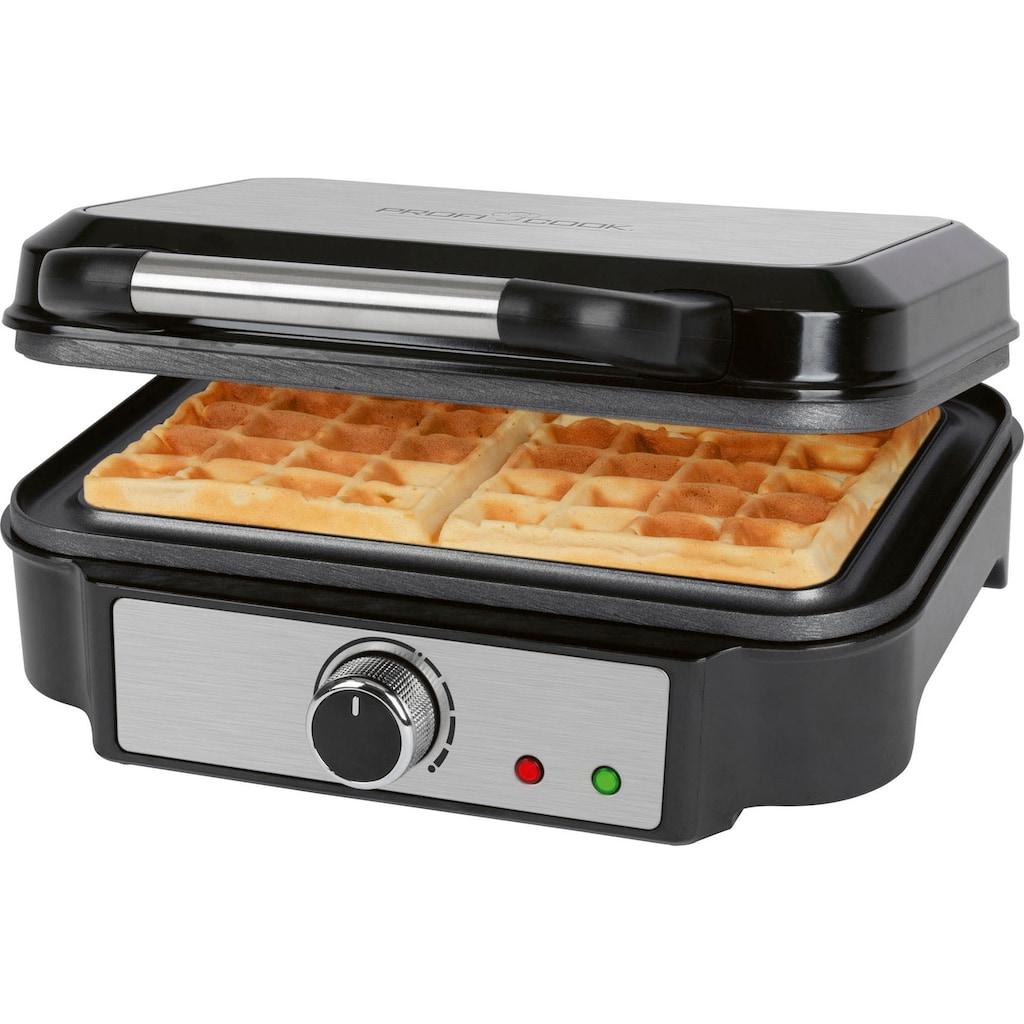 ProfiCook Waffeleisen »PC-WA 1240 inox«, 1000 W