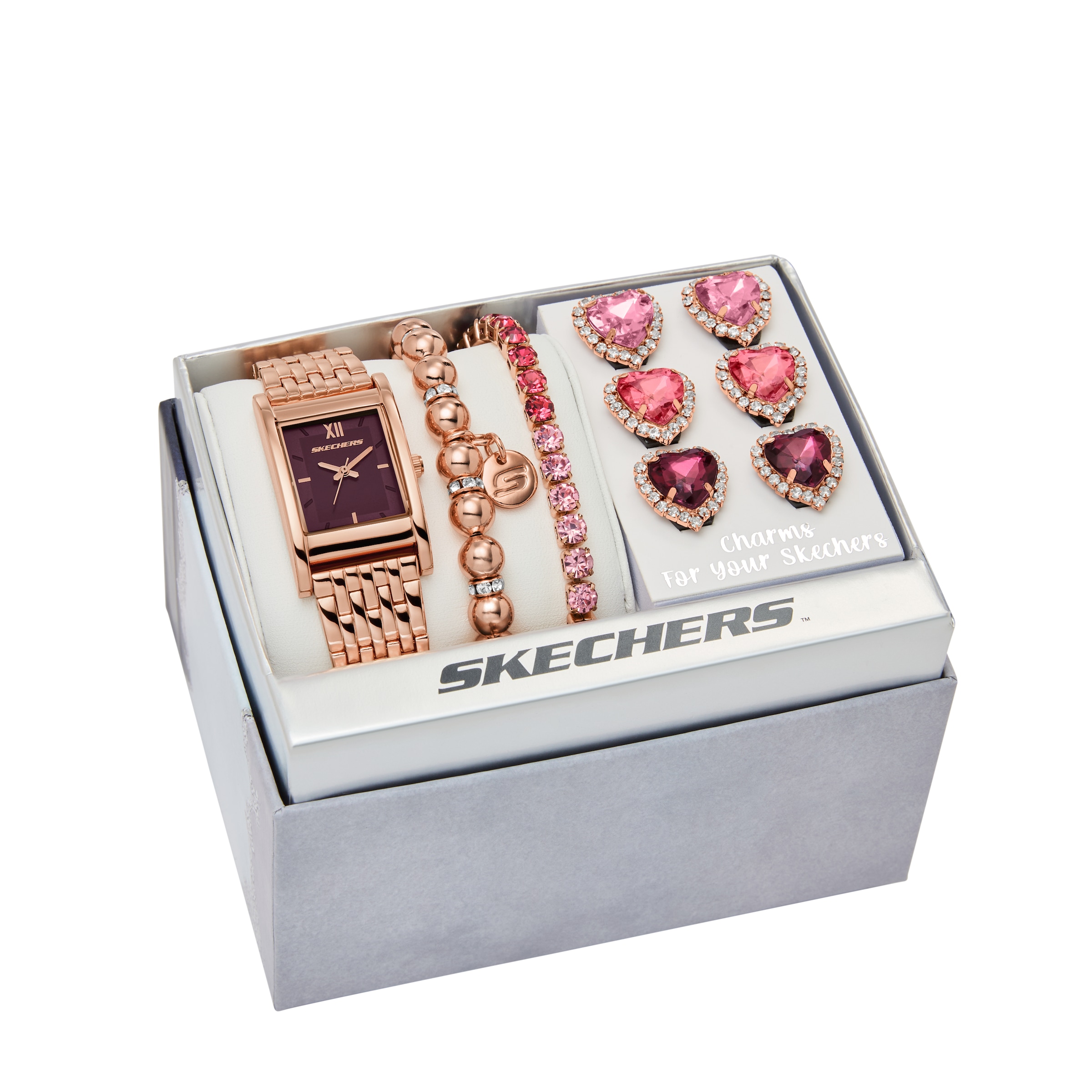 Skechers Quarzuhr »SETS« Armbanduhr, Damenuhr, Ideal auch als Geschenk, analog