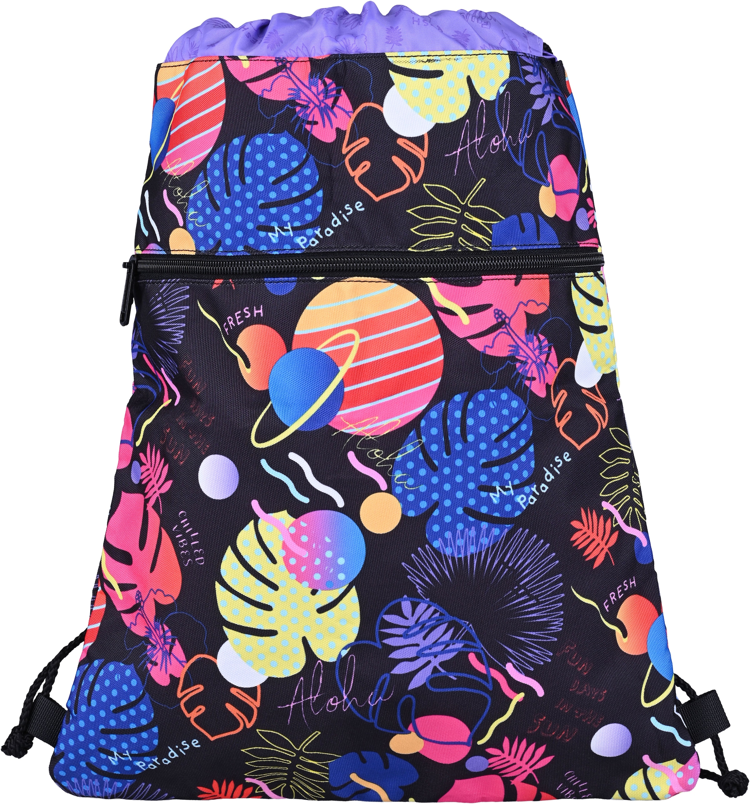 McNeill Schulranzen »Perfecto, Disney Stitch, black« Reflektierende Streifen auf den Schultergurten;Retroreflektierende Flächen inkl. Federmäppchen, Turnbeutel, Schlamperrolle & Motivmagnet