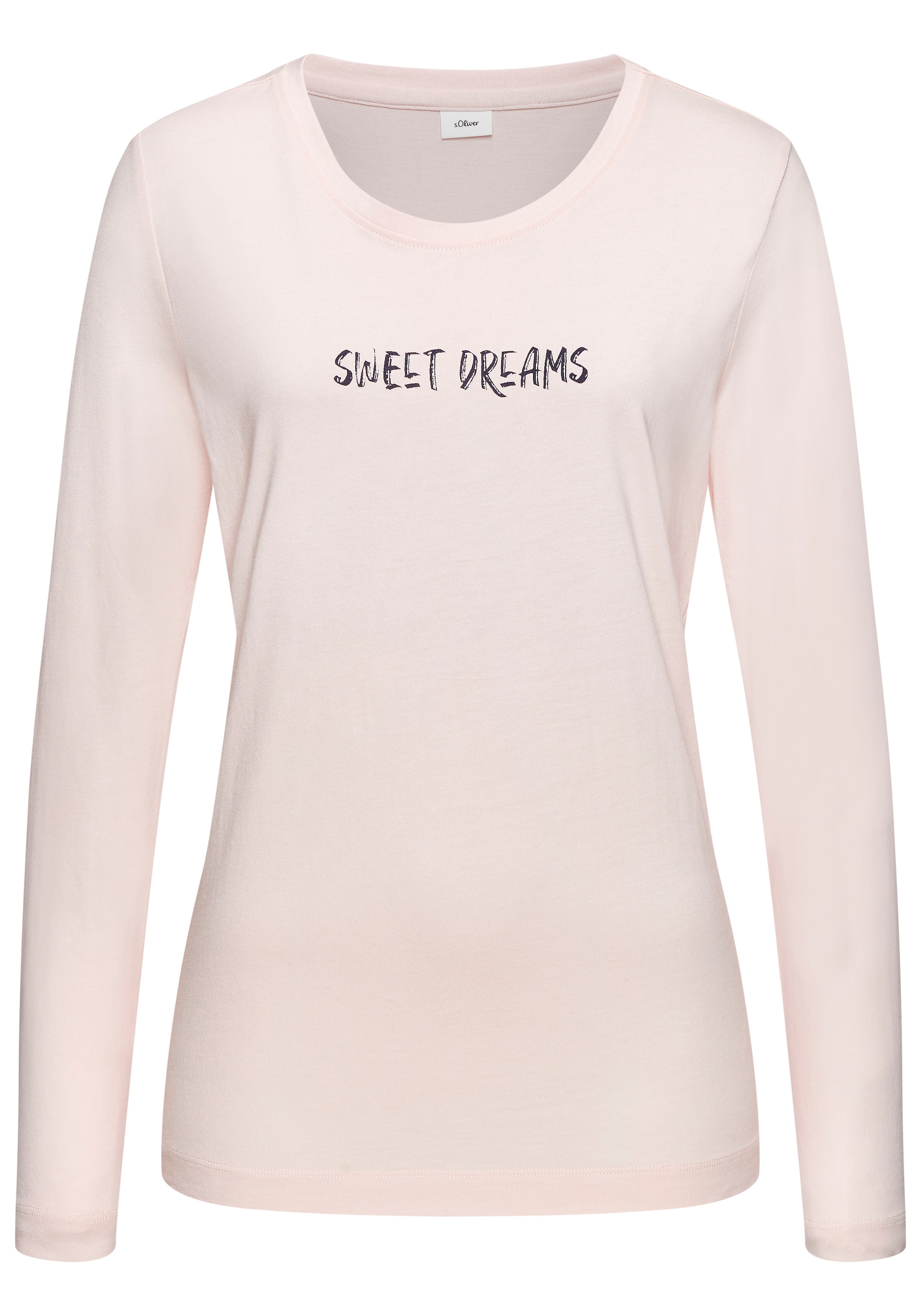 s.Oliver Longsleeve, Mit kleinem Frontprint