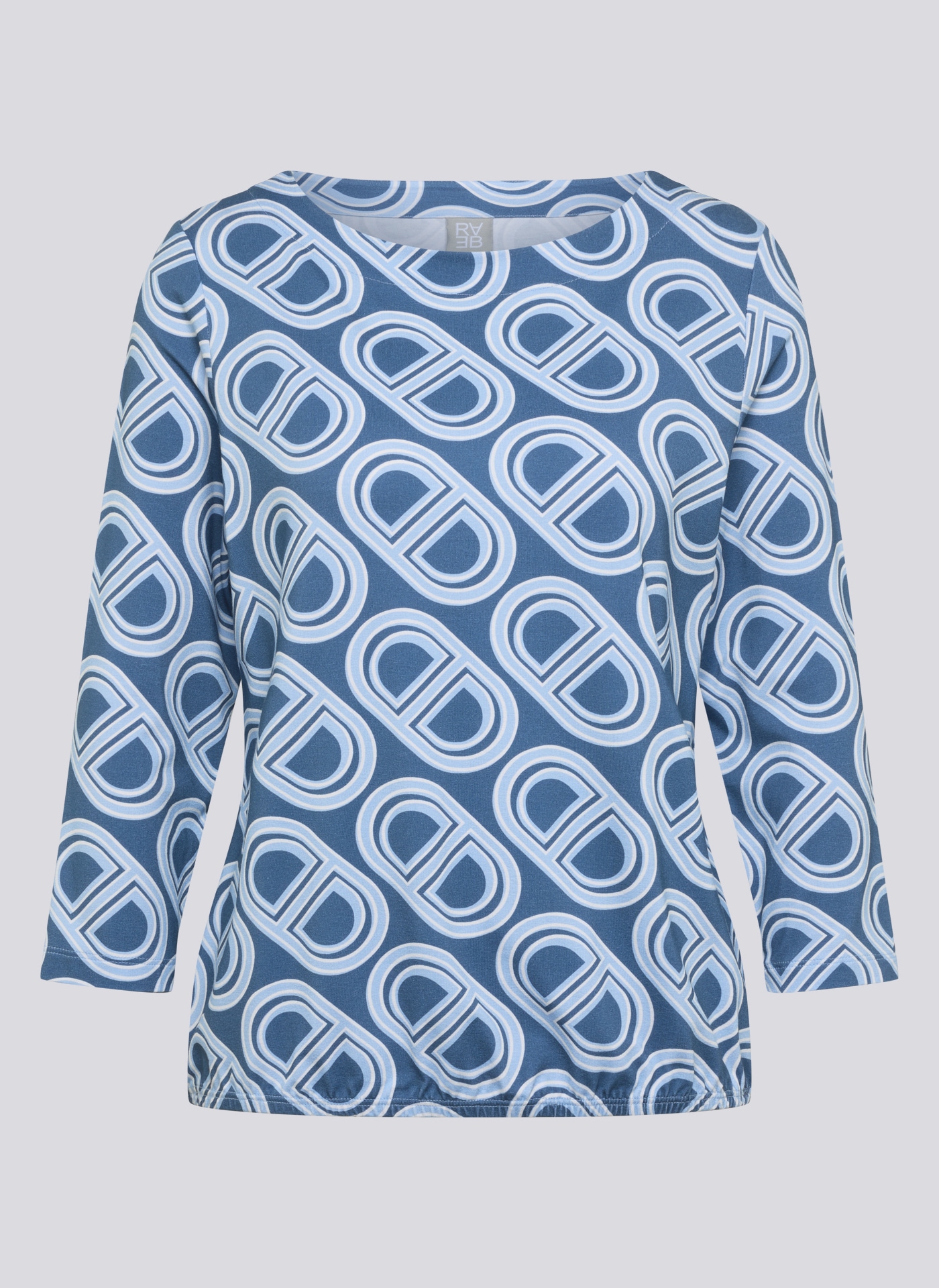 Rabe 3/4-Arm-Shirt, mit All-Over Print