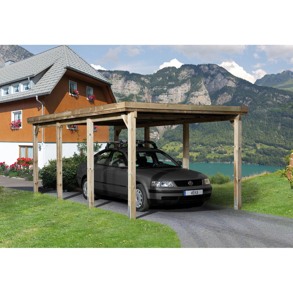 weka Einzelcarport »Optima 2«, Holz, 270 cm, braun