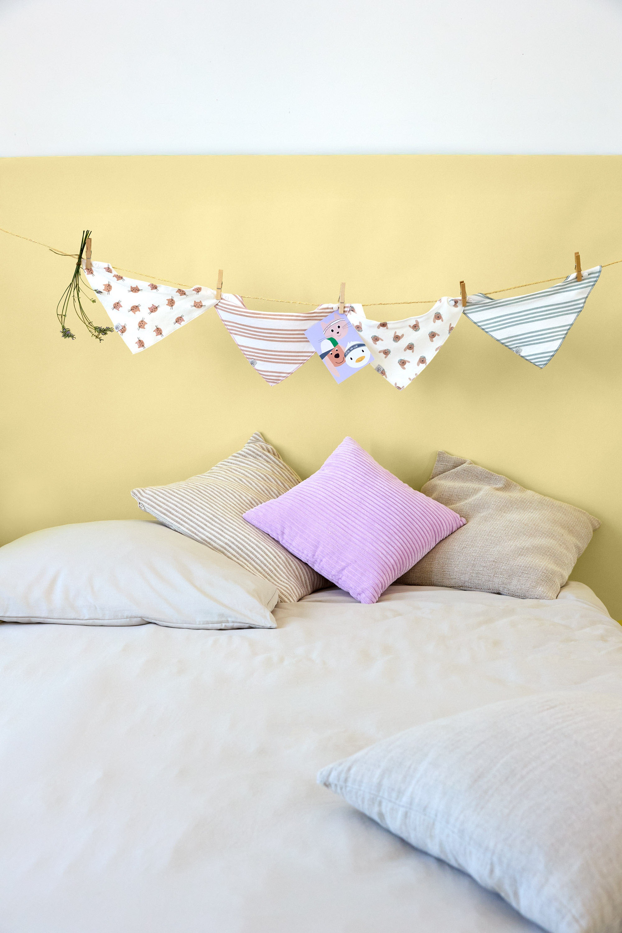 LÄSSIG Dreieckstuch »Tiny Team Dog« 2 Stk. für Babys