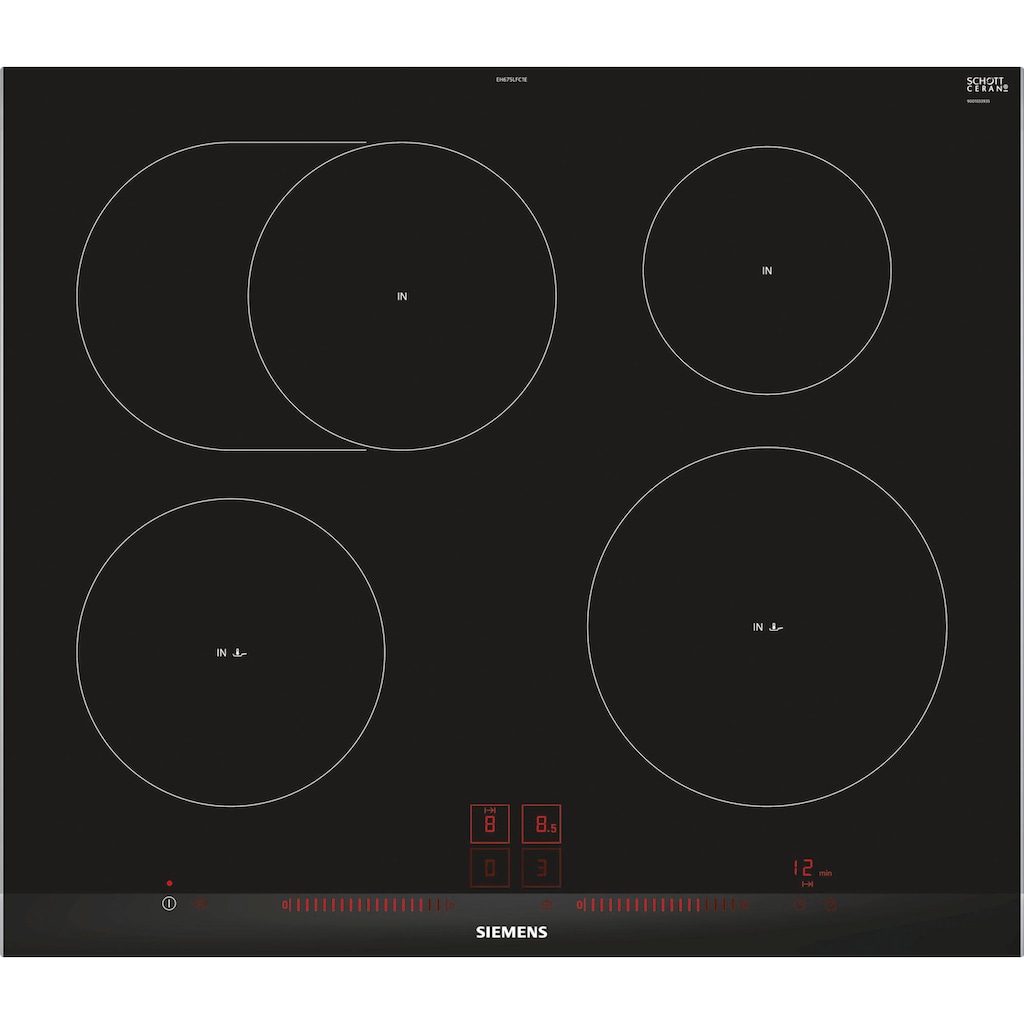 SIEMENS Induktions-Kochfeld von SCHOTT CERAN® »EH675LFC1E«, EH675LFC1E