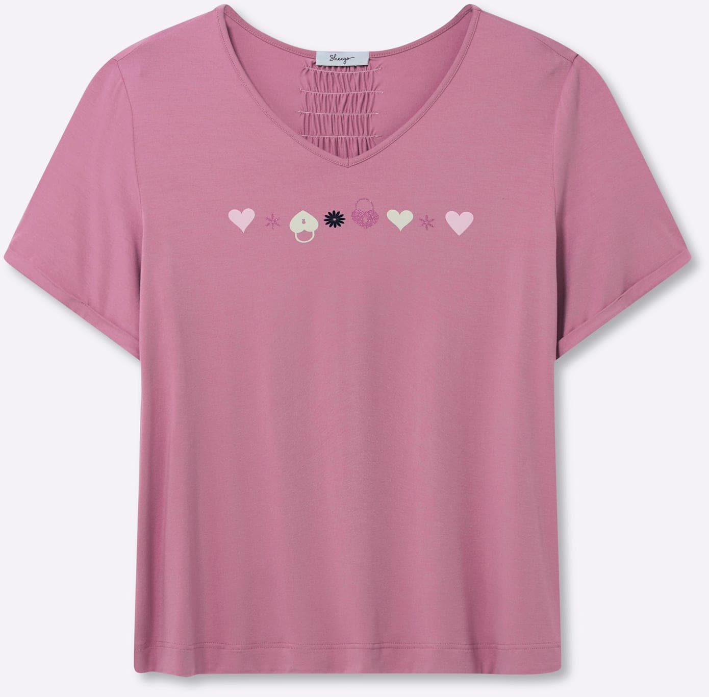Sheego Kurzarmshirt »Shirt« 1
