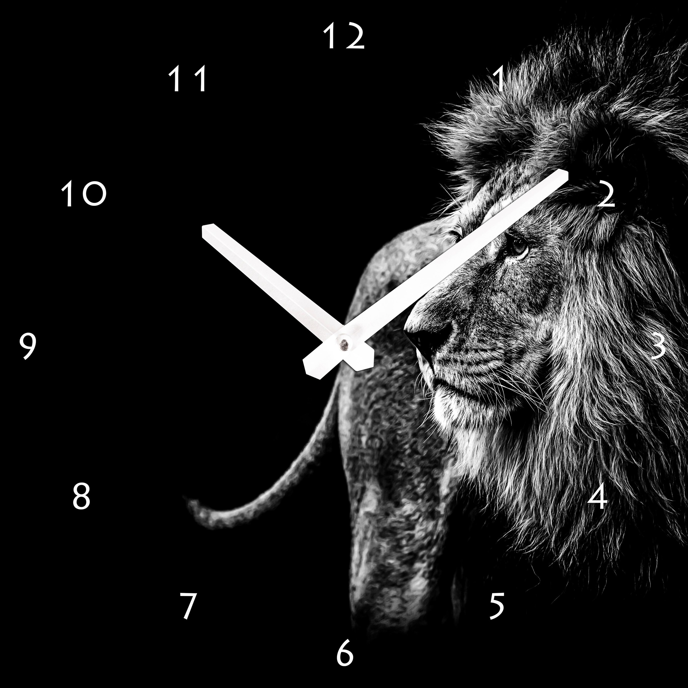 Spiegelprofi GmbH Wanduhr »Löwe«