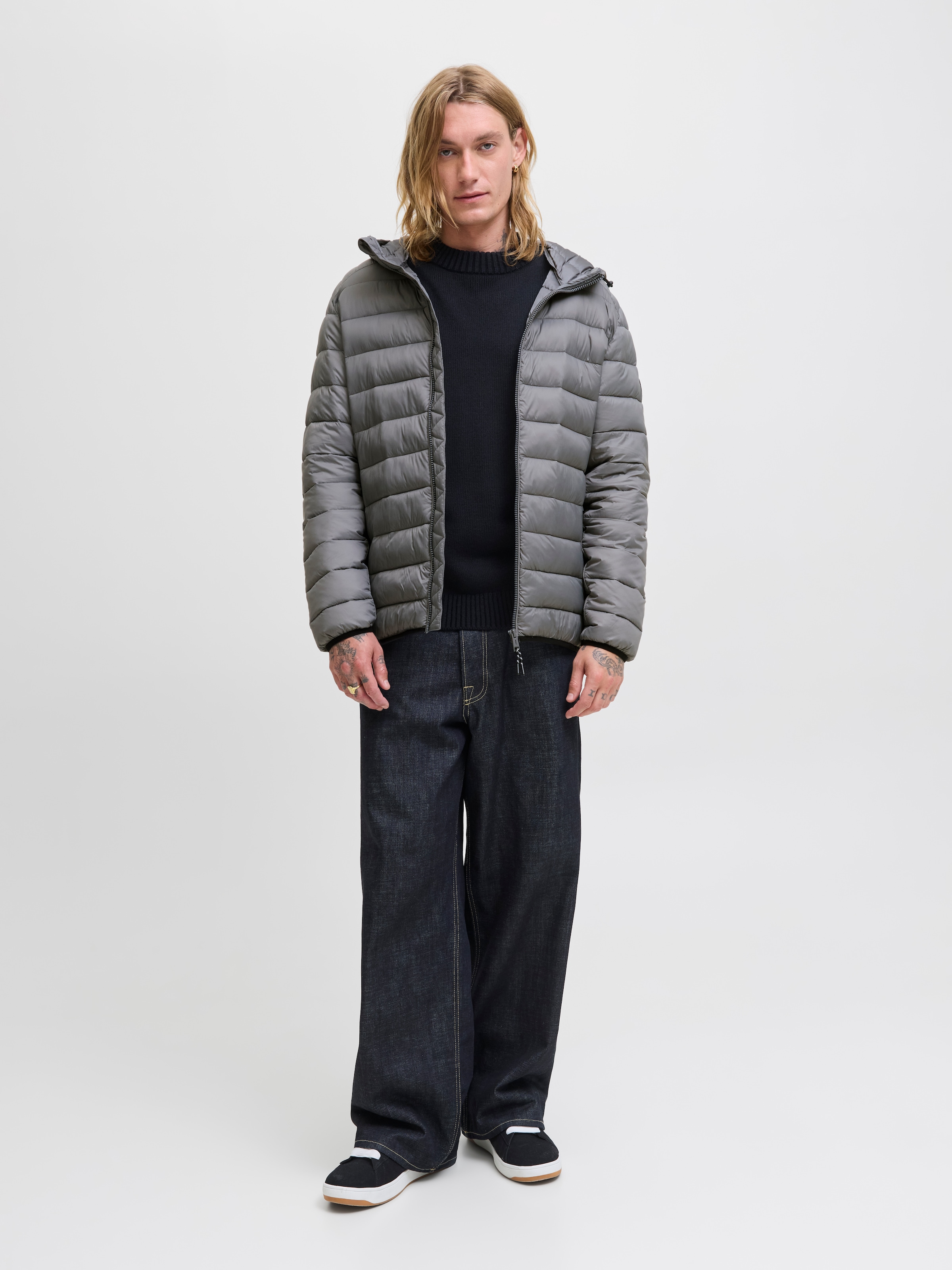Jack & Jones Steppjacke »JJEBRADLEY LIGHT PUFFER HOOD NOOS«, mit Kapuze