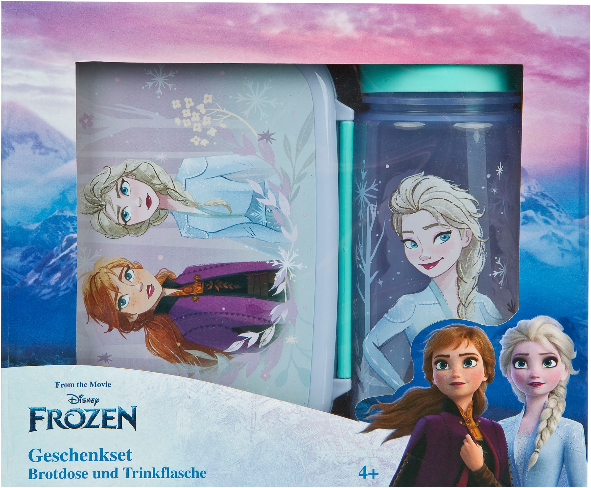 Scooli Lunchbox »Frozen«, (Set, 2 tlg.), mit Trinkflasche