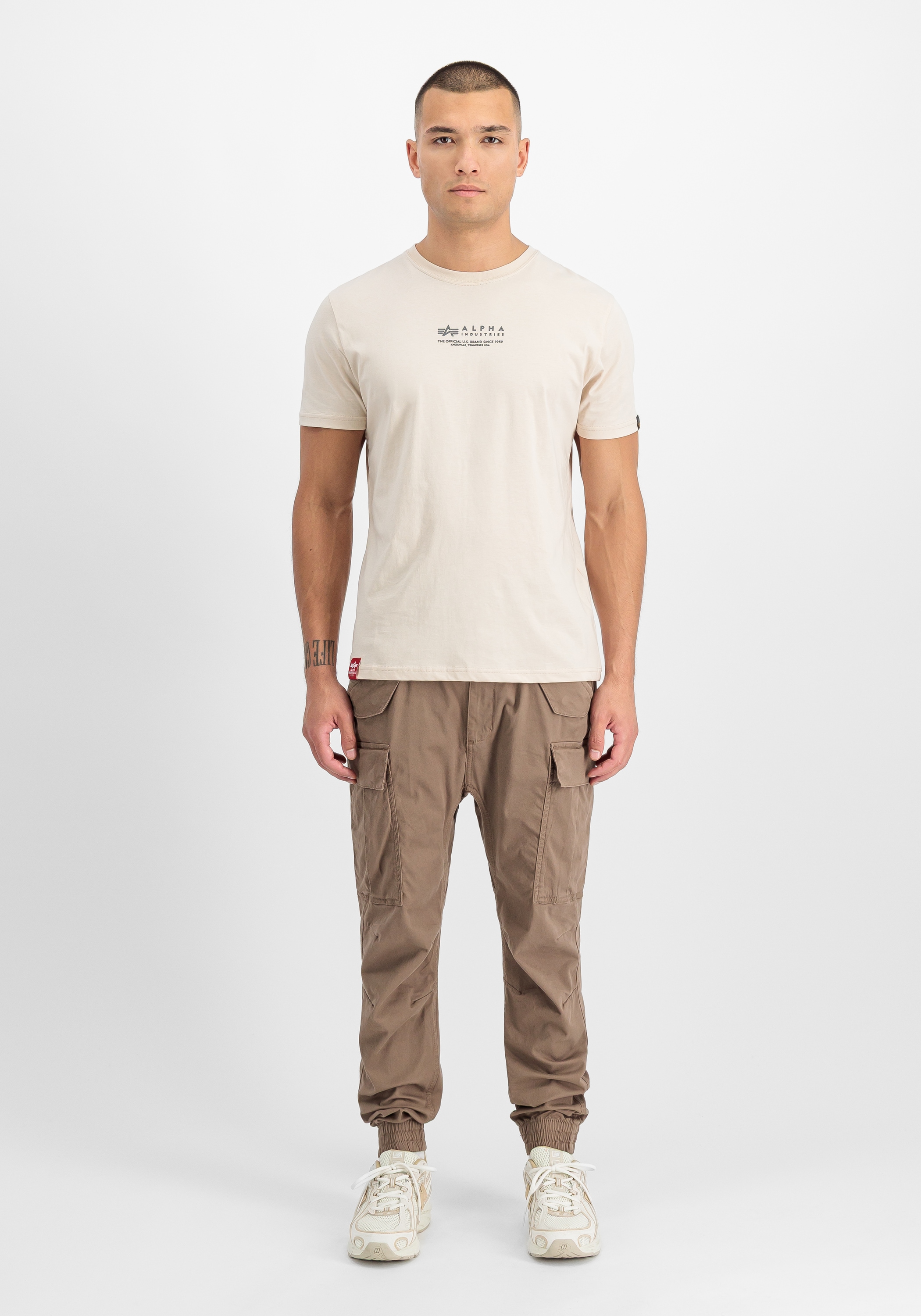 Alpha Industries T-Shirt »Alpha Wording T-Shirt«