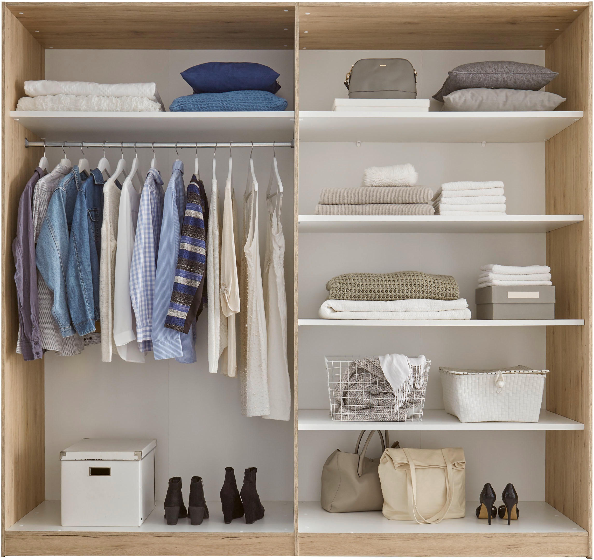 Schlafkontor Drehtürenschrank »Cano Kleiderschrank, Drehtürenschrank« Spiegeltüren