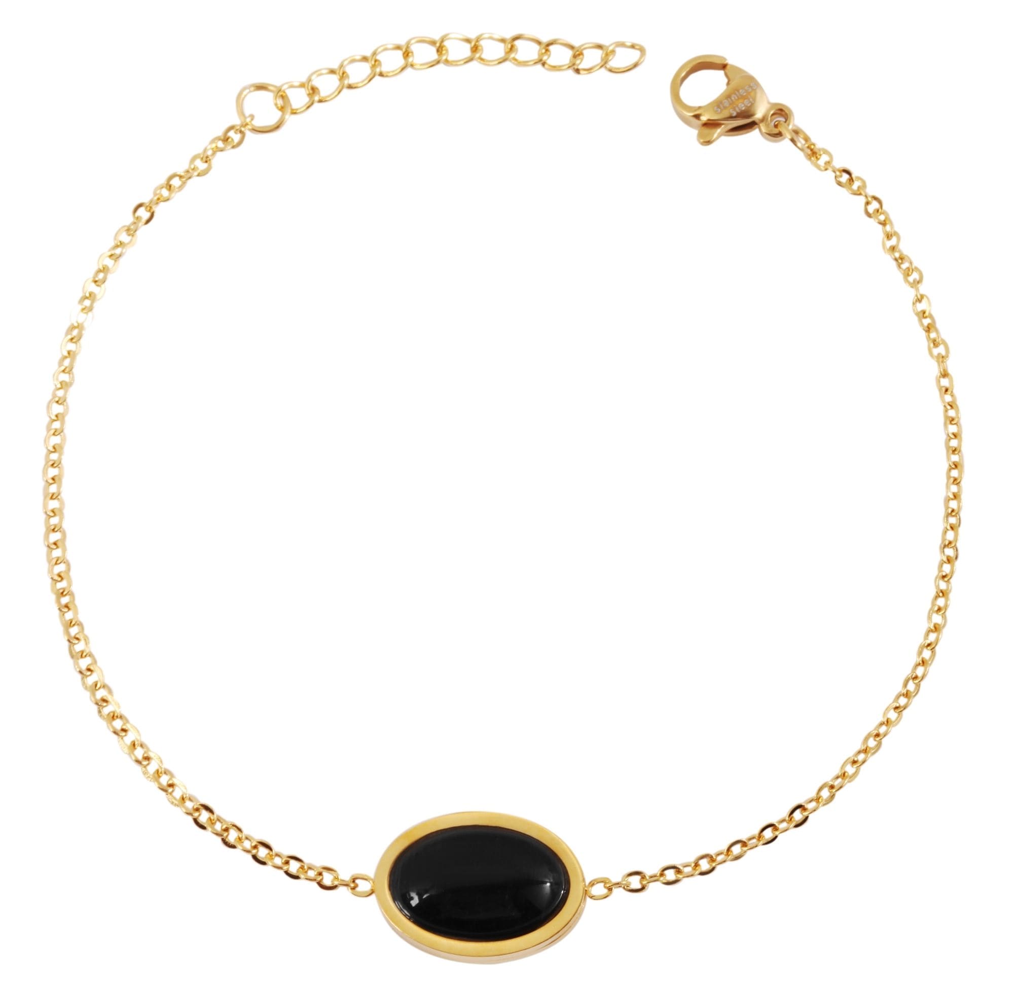 Adelia´s Armband »Damen Armband aus Edelstahl 16 cm«