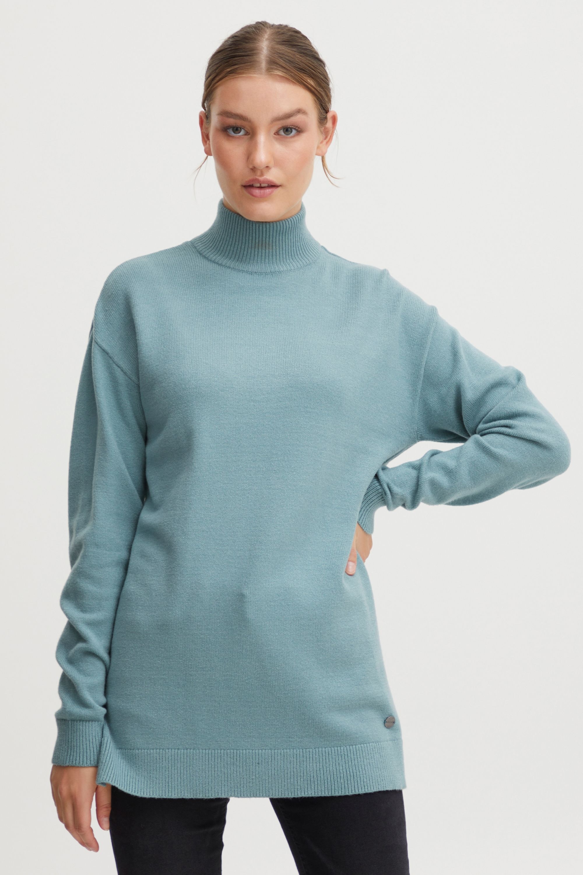 OXMO Strickfleece-Pullover »Strickpullover OXRatina«