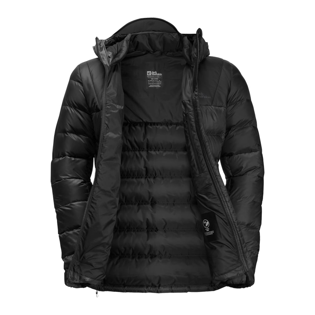 Jack Wolfskin Daunenjacke »NEBELHORN DOWN HOODY M«, mit Kapuze