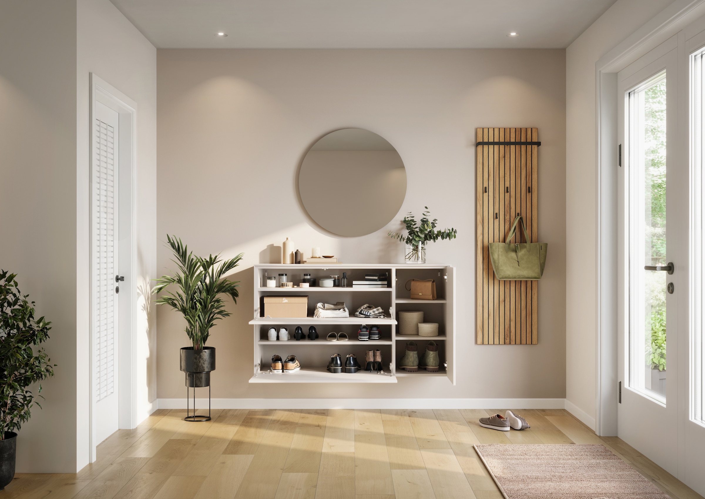 GERMANIA Schuhschrank »GW-Lomena« 1 Stk. tlg. mit Push-to-open Funktion