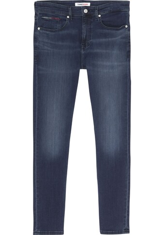 Tommy Jeans Slim-fit-Jeans »AUSTIN SLIM TPRD«, mit Tommy Jeans Knopf & Nieten kaufen