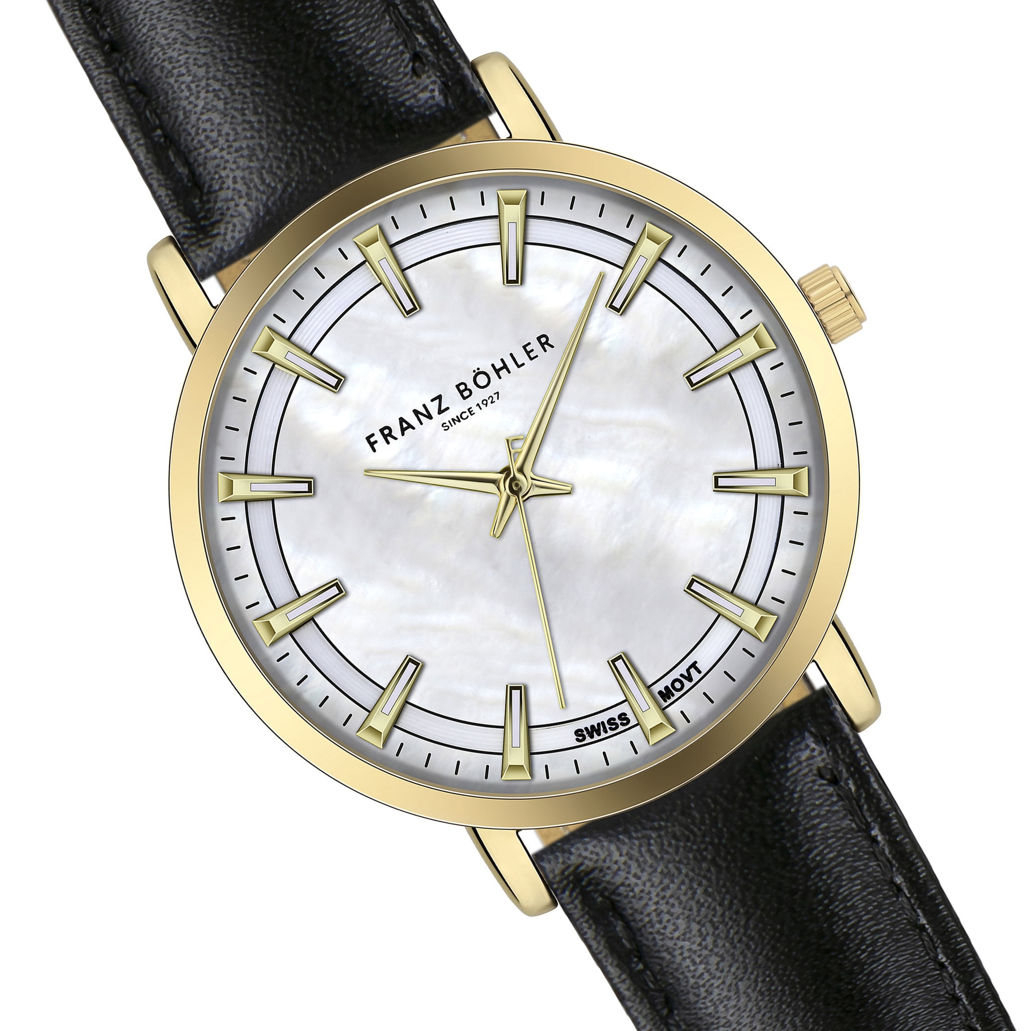 FRANZ BÖHLER Quarzuhr »BE1-S018G«