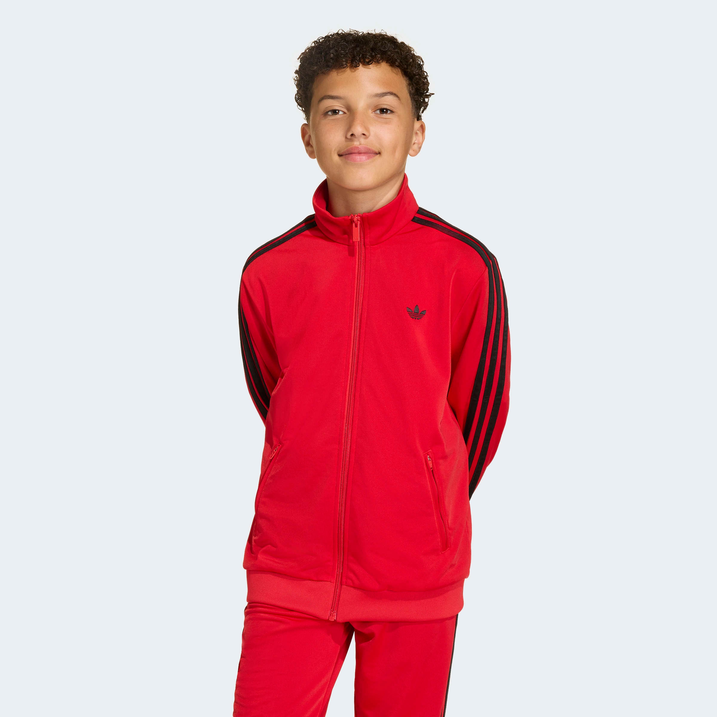 adidas Originals Trainingsjacke »FIREBIRD LO TT« für Kinder, mit geradem Abschluss