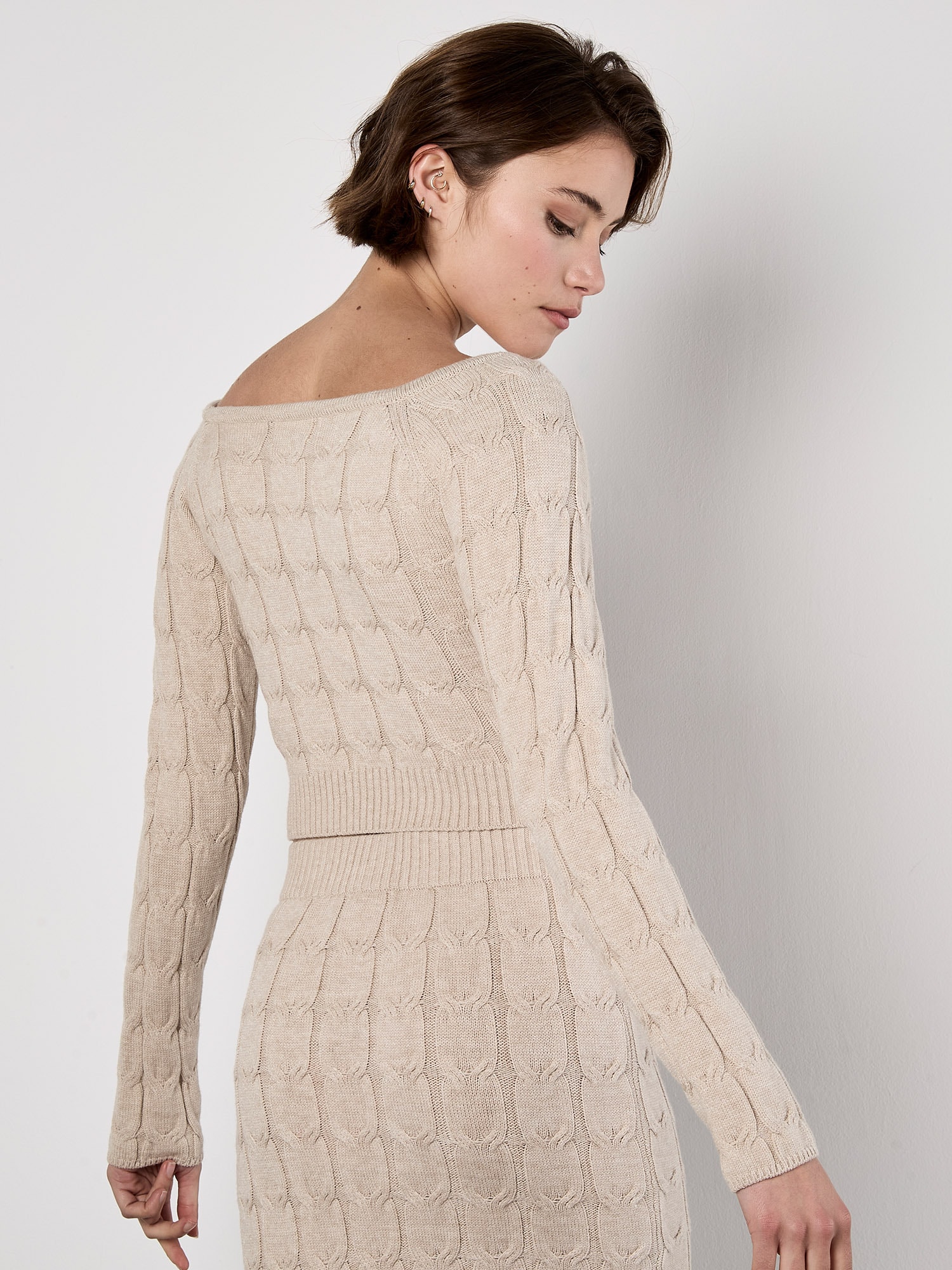 Apricot Strickpullover »Pullover« mit Zopfmuster