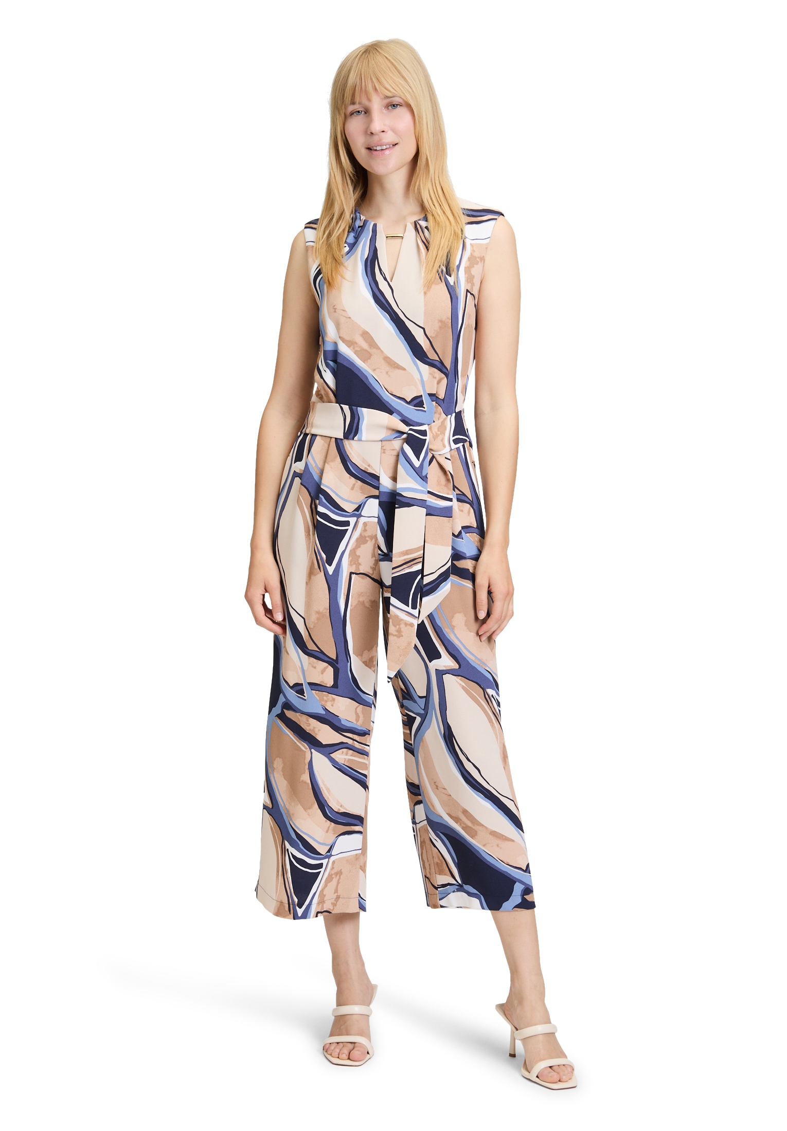 Betty&Co Jumpsuit »Jumpsuit ohne Arm«