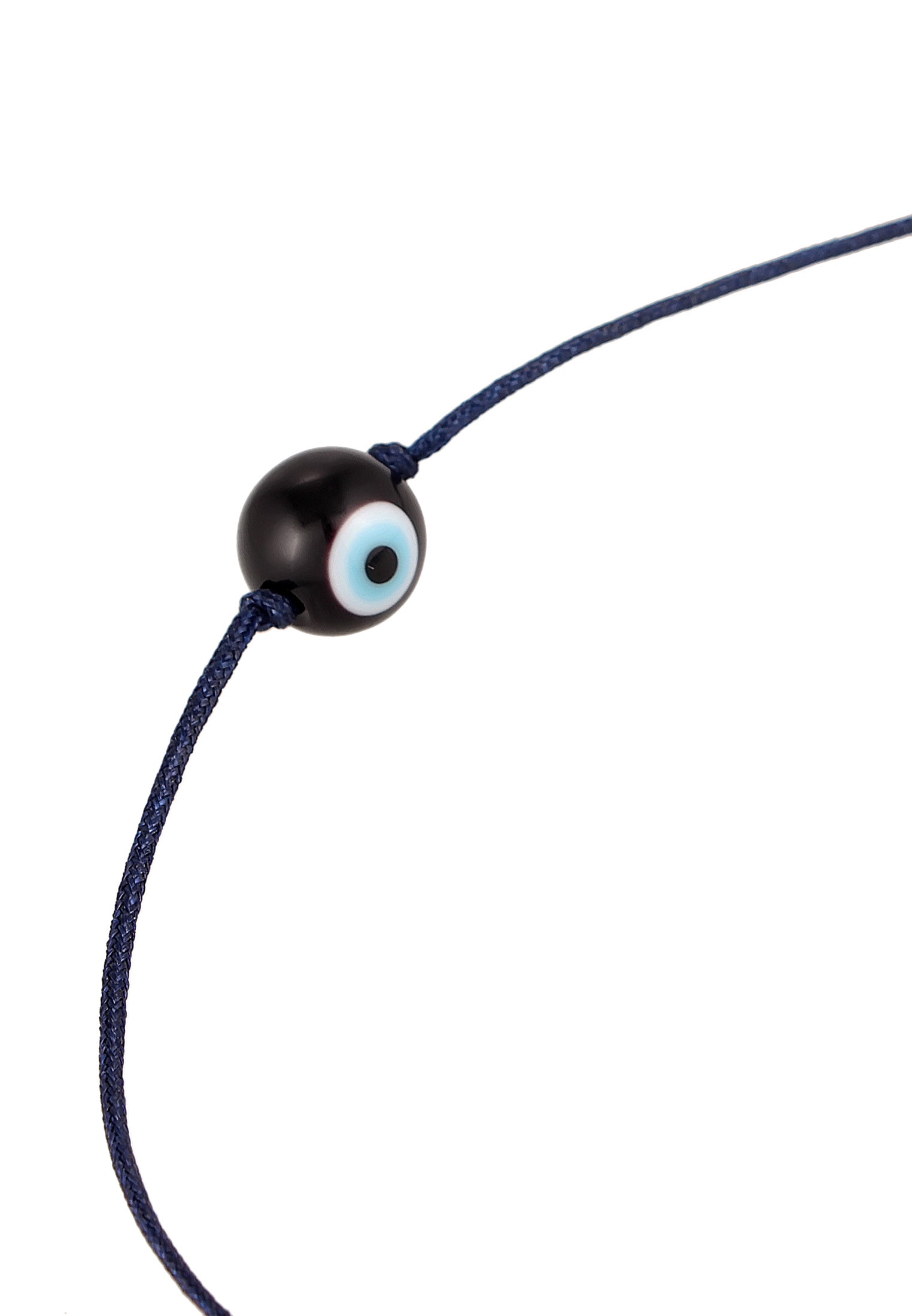 Kuzzoi Armkette »Armband Nylon Textilarmband Evil Eye Glas Bead«