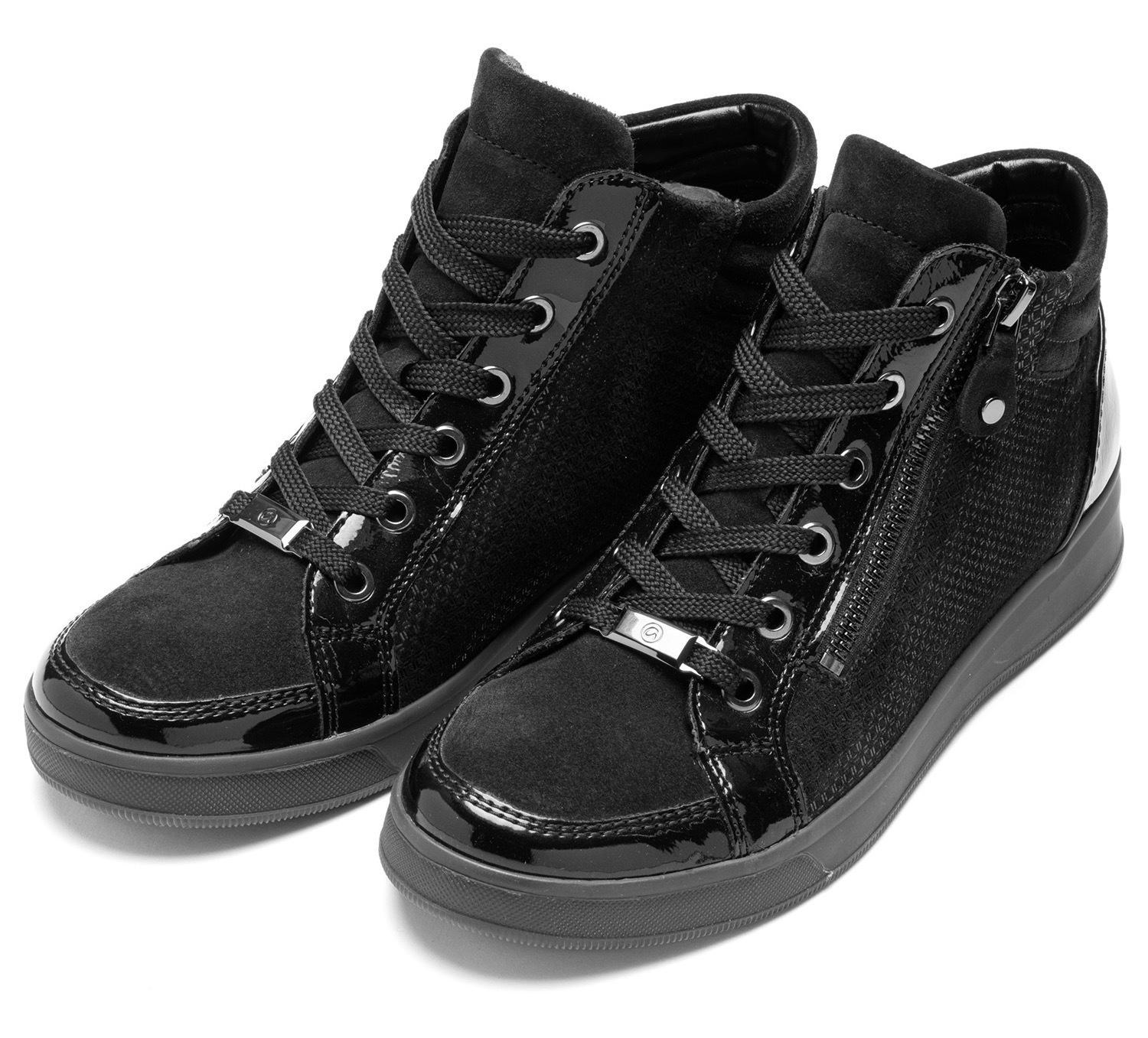 Ara Sneakerboots »ROM«  Hightop Sneaker, Schnürboots in Bequemweite G (= weit)